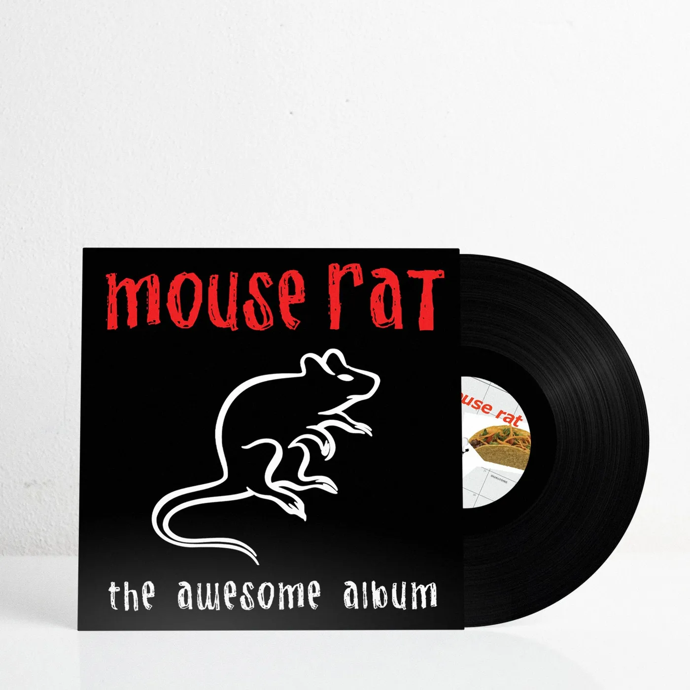 Mouse Rat The Awesome Album - Jet Black Pope (Black Vinyl)