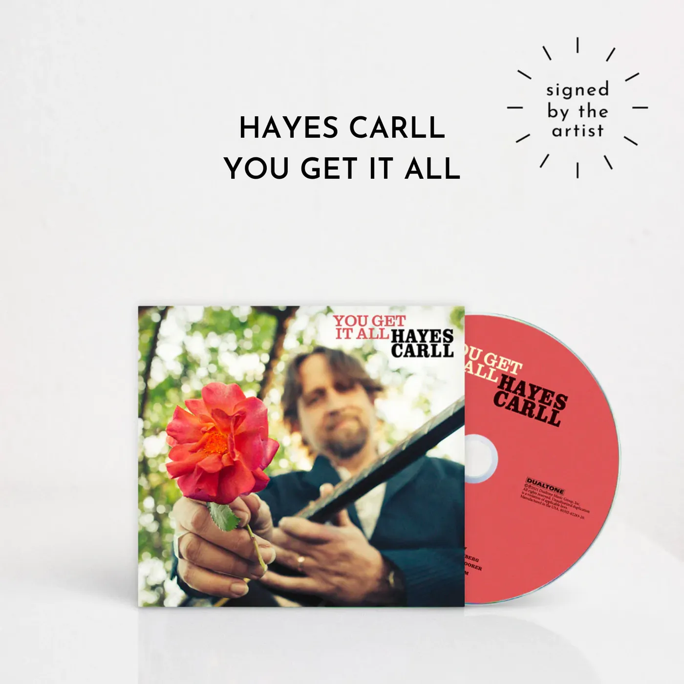 Hayes Carll You Get It All (Signed CD)