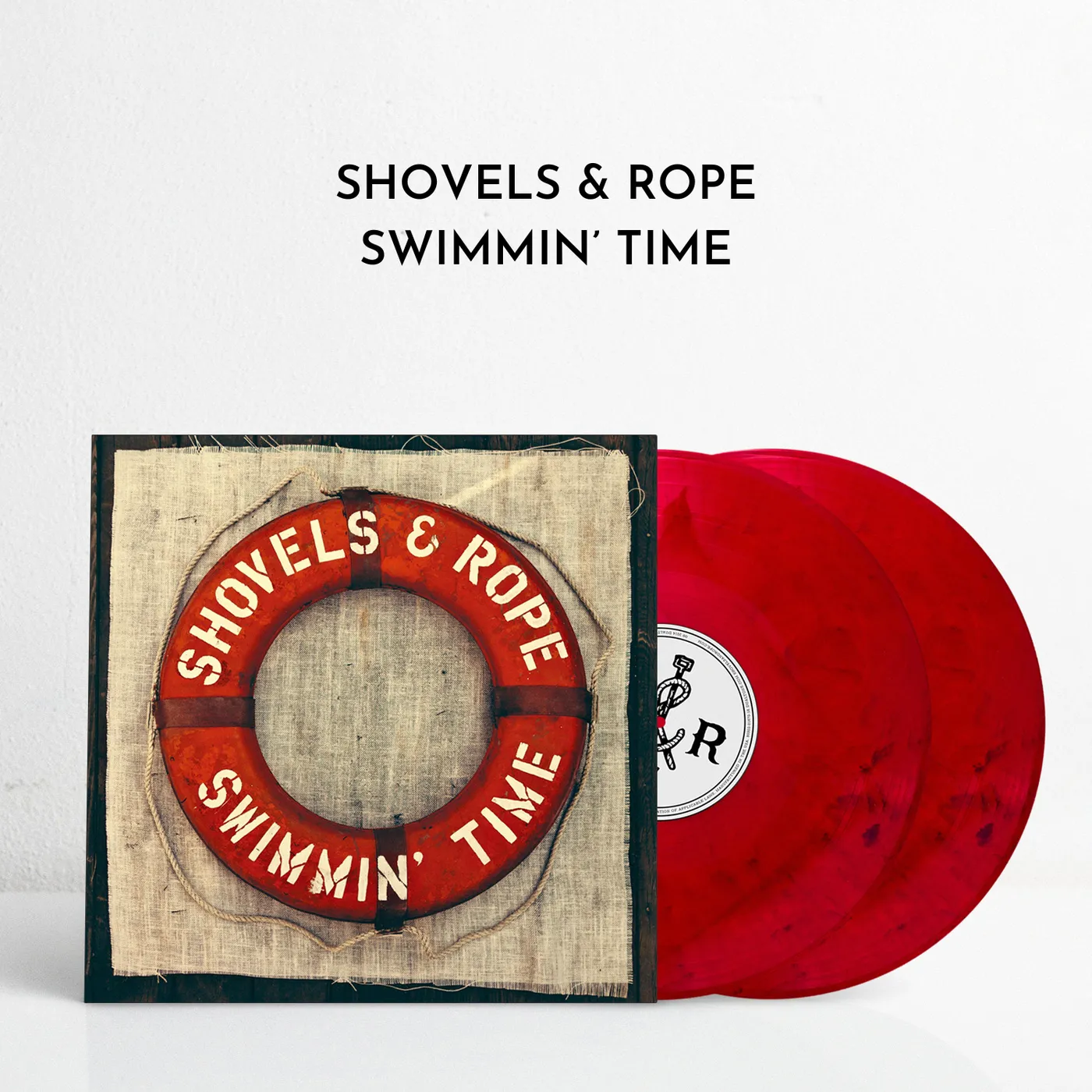 Shovels & Rope Swimmin' Time (Red Swirl Vinyl)