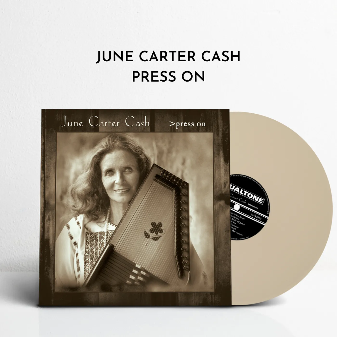 June Carter Cash Press On (Cream Vinyl)