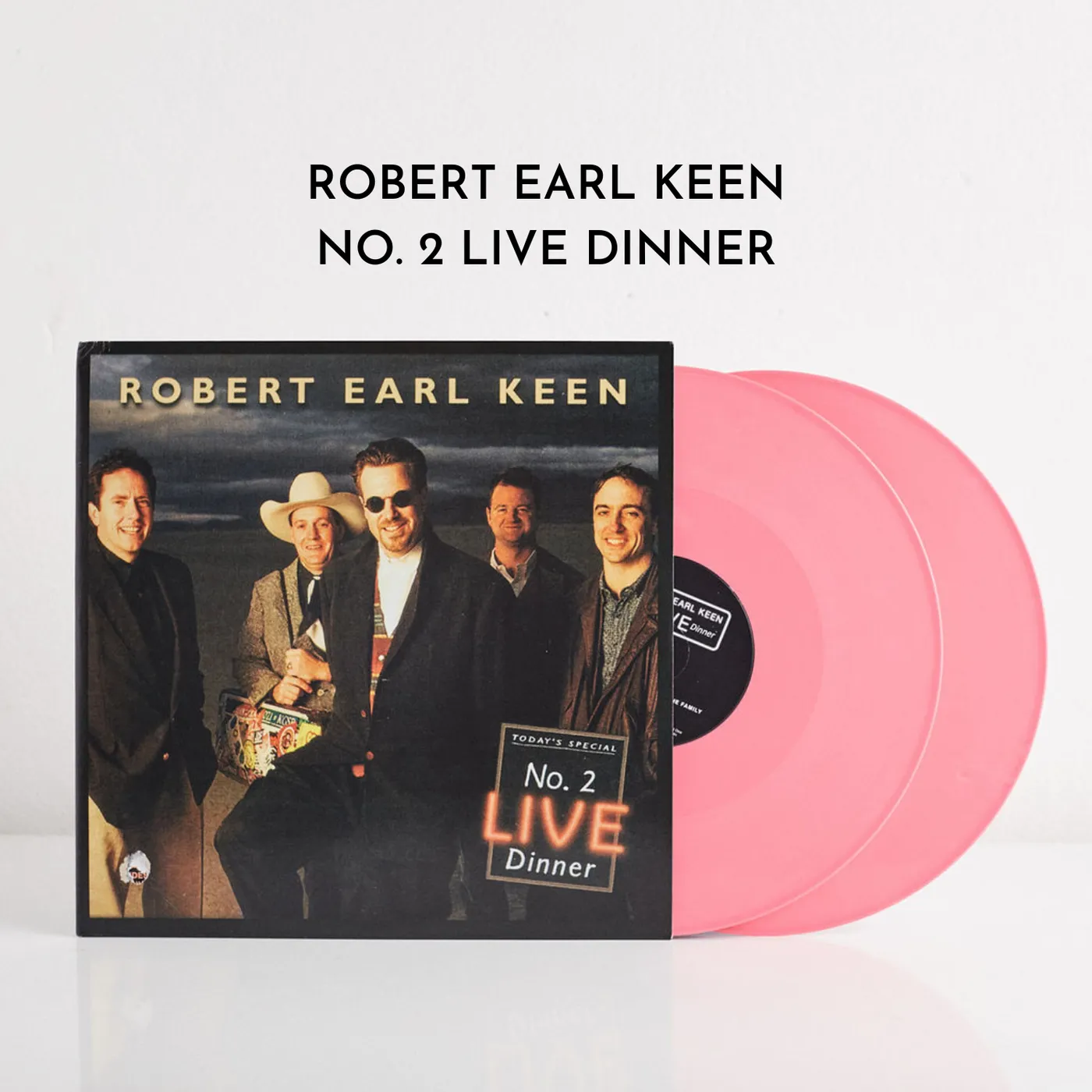 Robert Earl Keen No. 2 Live Dinner (Pink Vinyl)