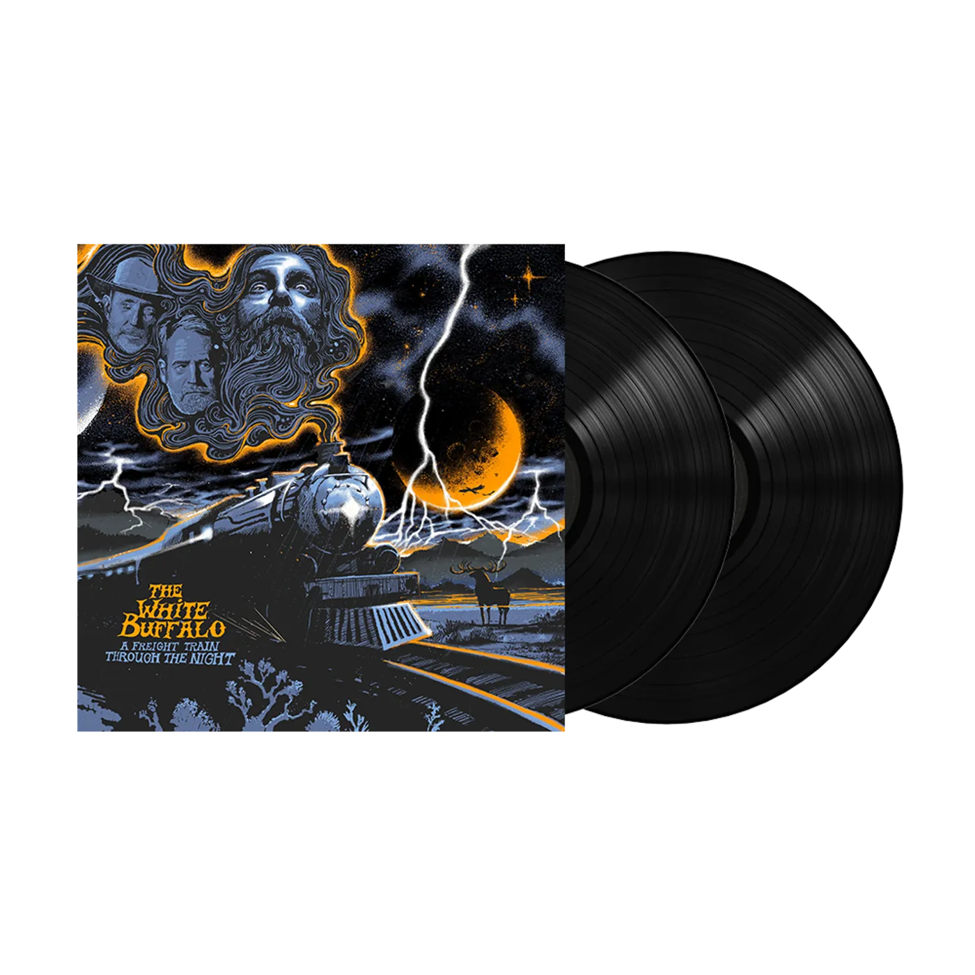 The White Buffalo A Freight Train Through The Night 2xLP