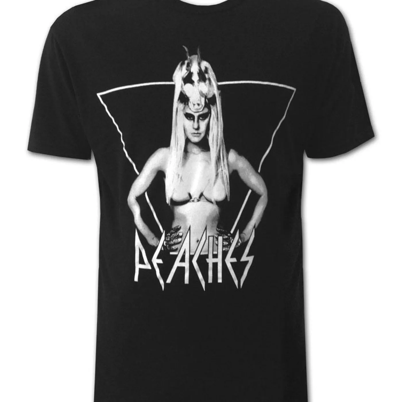 Peaches Rub Black Tee