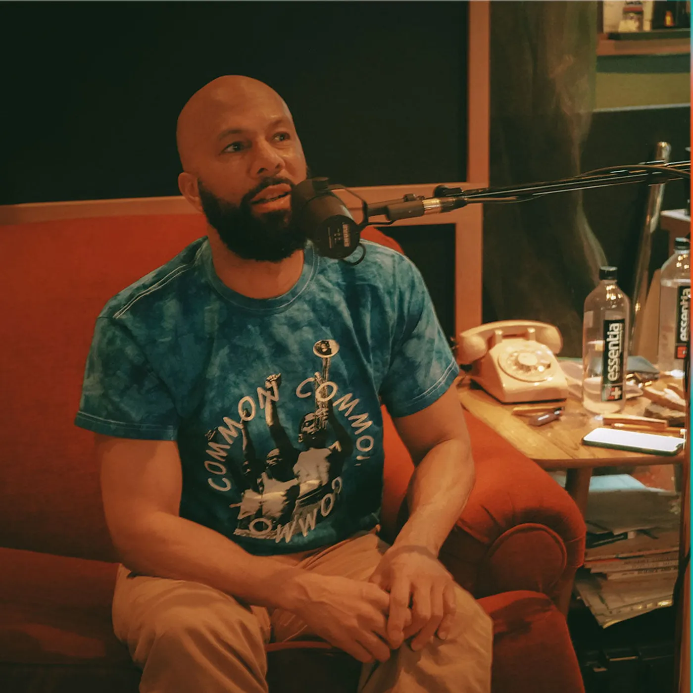 Common A Beautiful Revolution Tie Dye Blue Tee