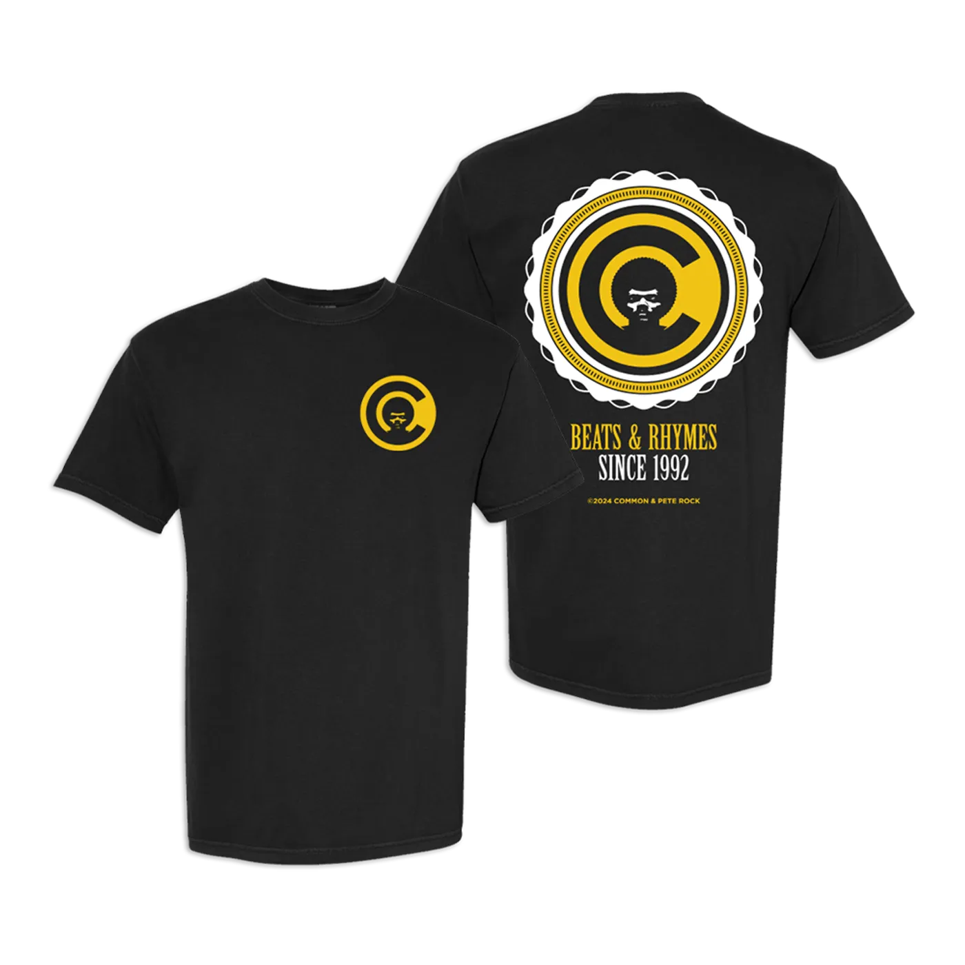 Common BEATS AND RHYMES Black Tee