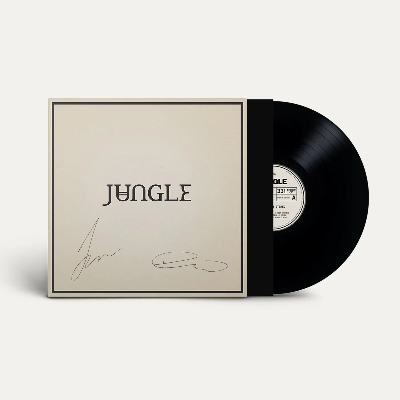 Jungle LOVING IN STEREO - SIGNED BLACK VINYL