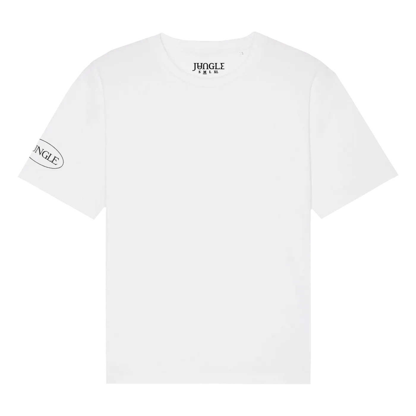 Jungle LOVING IN STEREO CIRCLE LOGO WHITE T-SHIRT