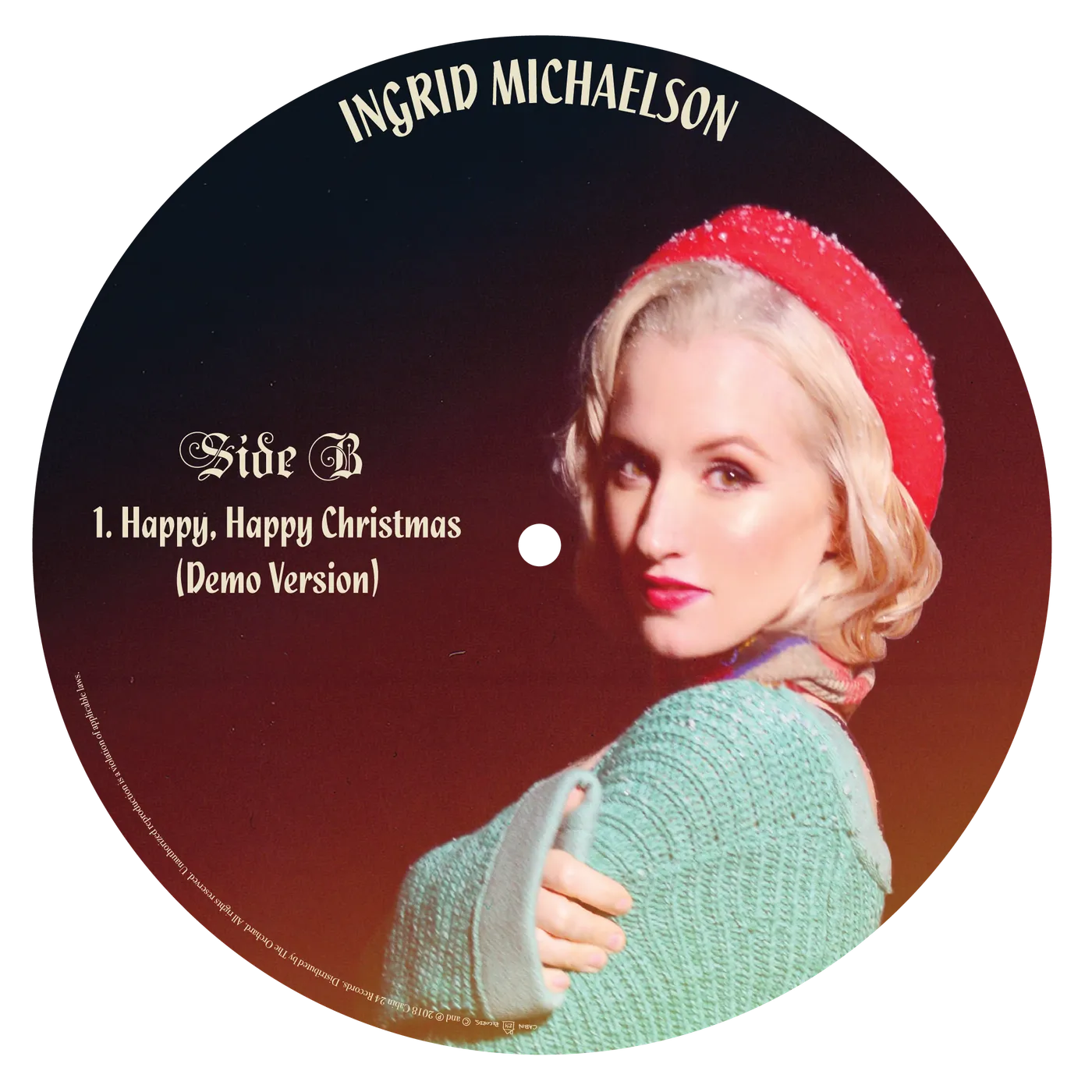 Ingrid Michaelson Songs For The Season B-Sides 7" (Vinyl)