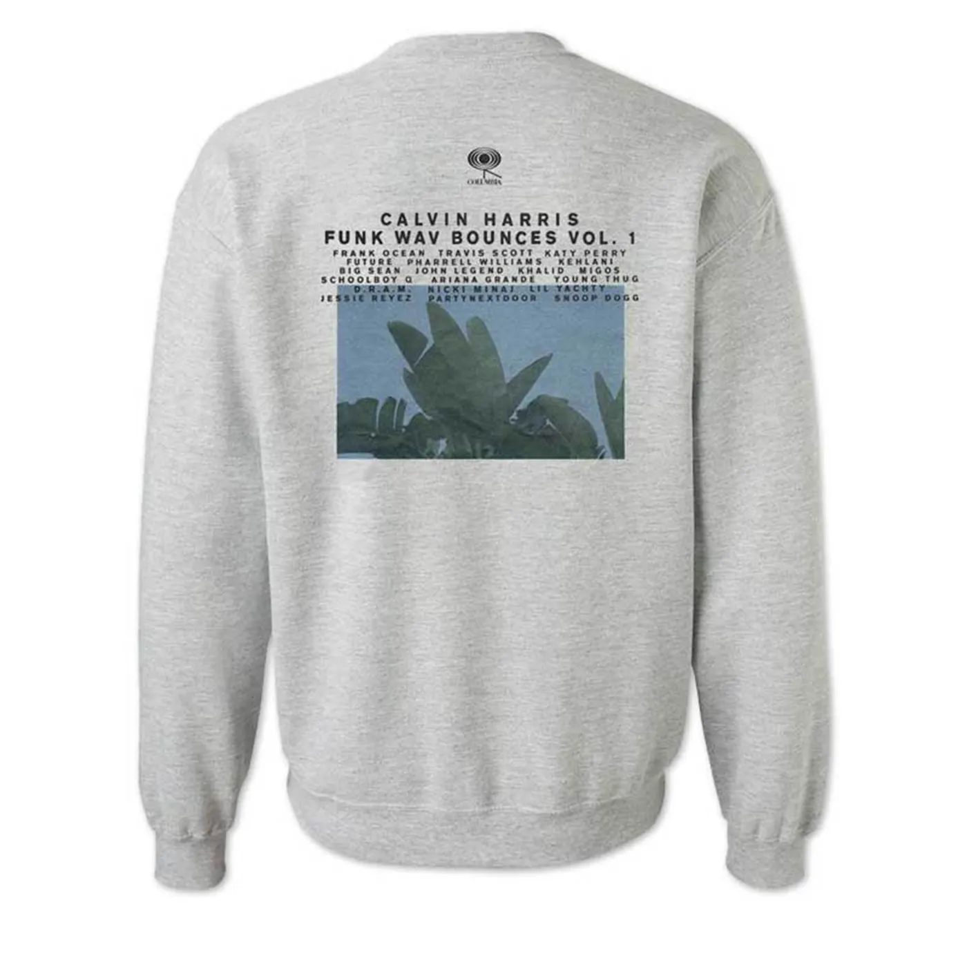 Calvin Harris GOD'S EYES STUDIOS' HEATHER GREY CREWNECK