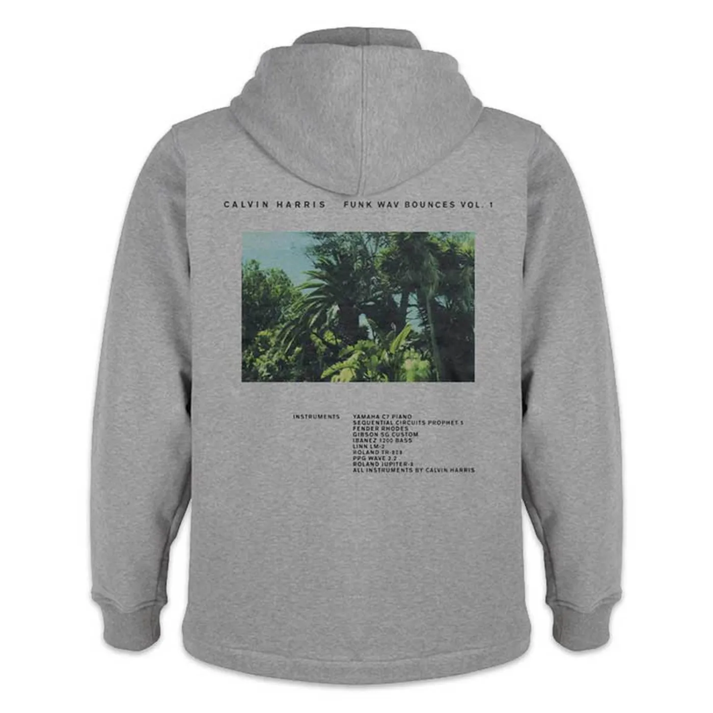 CALVIN HARRIS 'SLIDE' HEATHER GREY PULLOVER