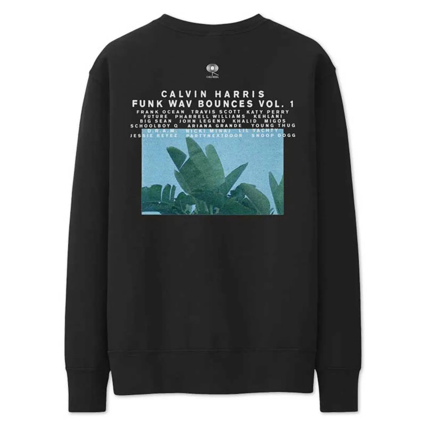 CALVIN HARRIS 'GOD'S EYES STUDIO' BLACK CREWNECK