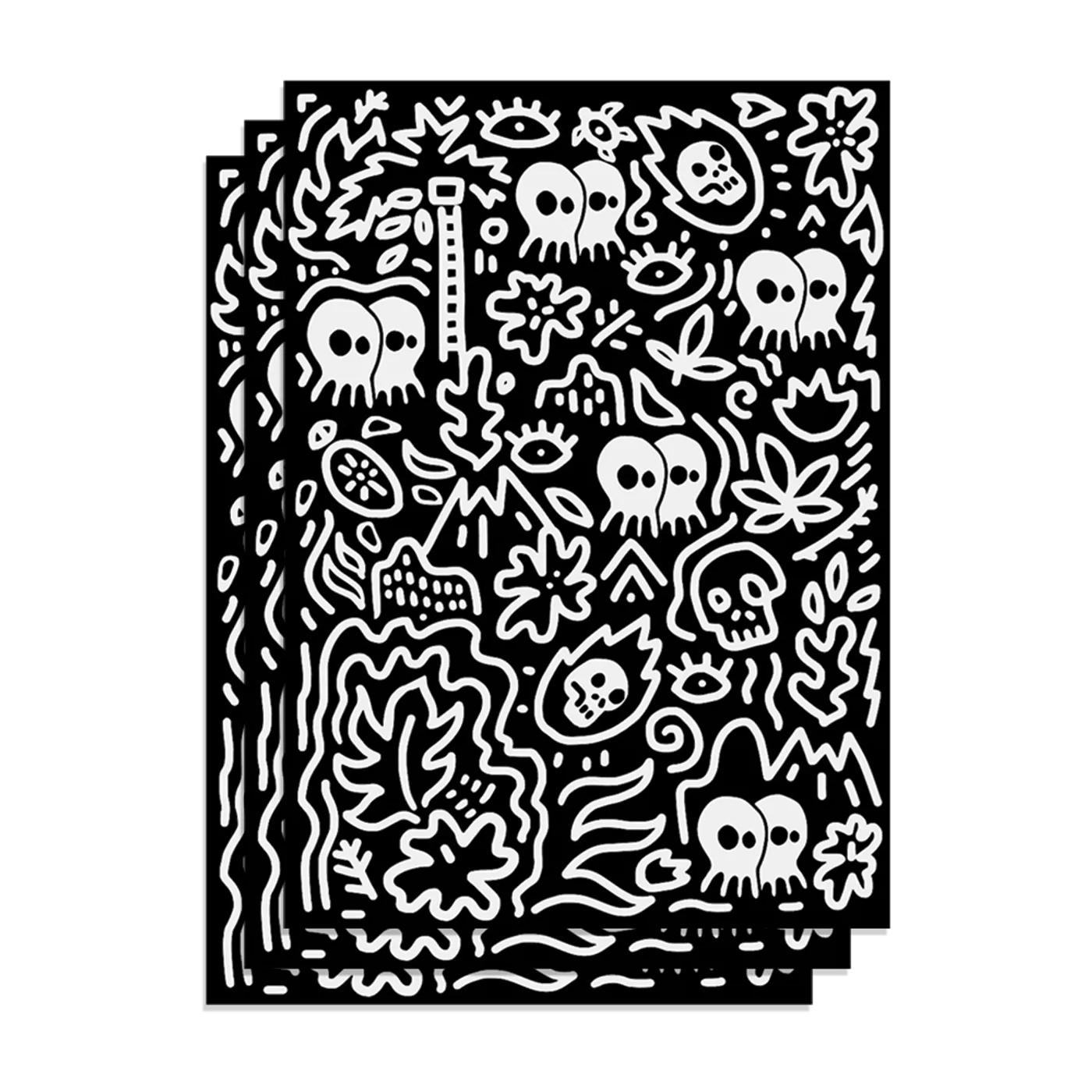 Pepper "Skullconut" Wrapping Paper