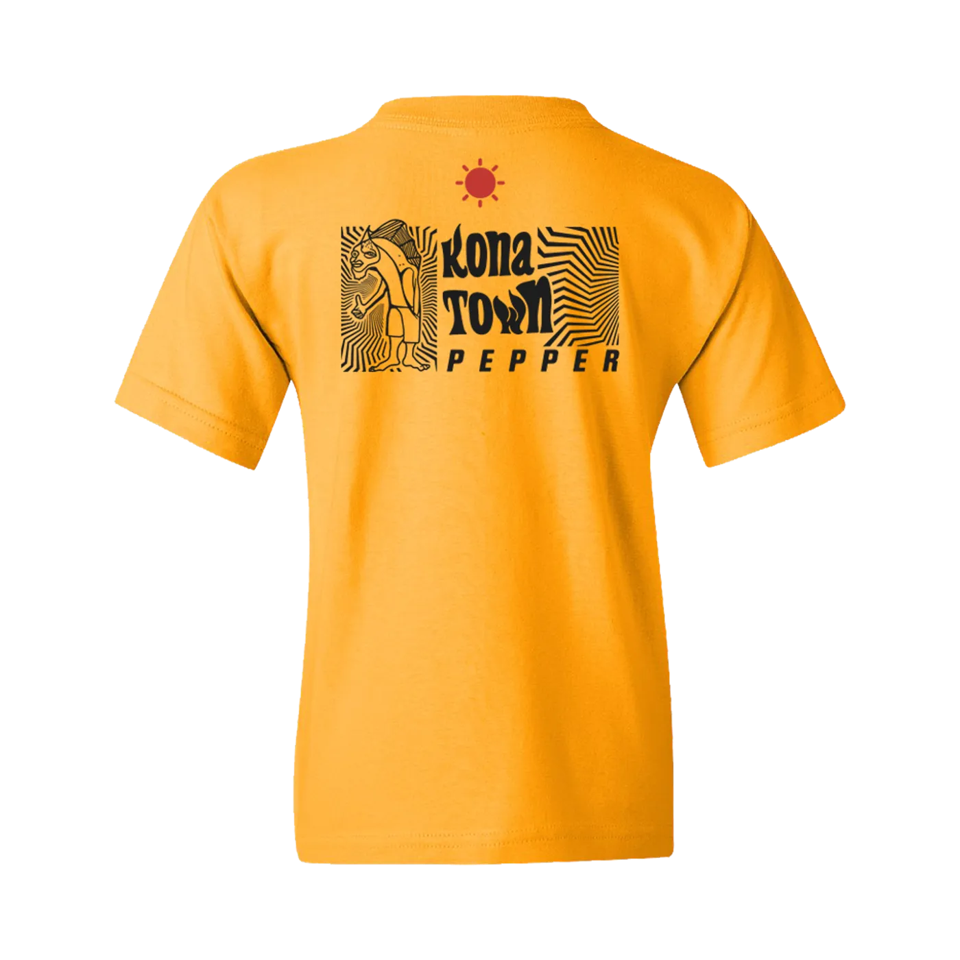 Pepper Kona Town Gold Youth Tee