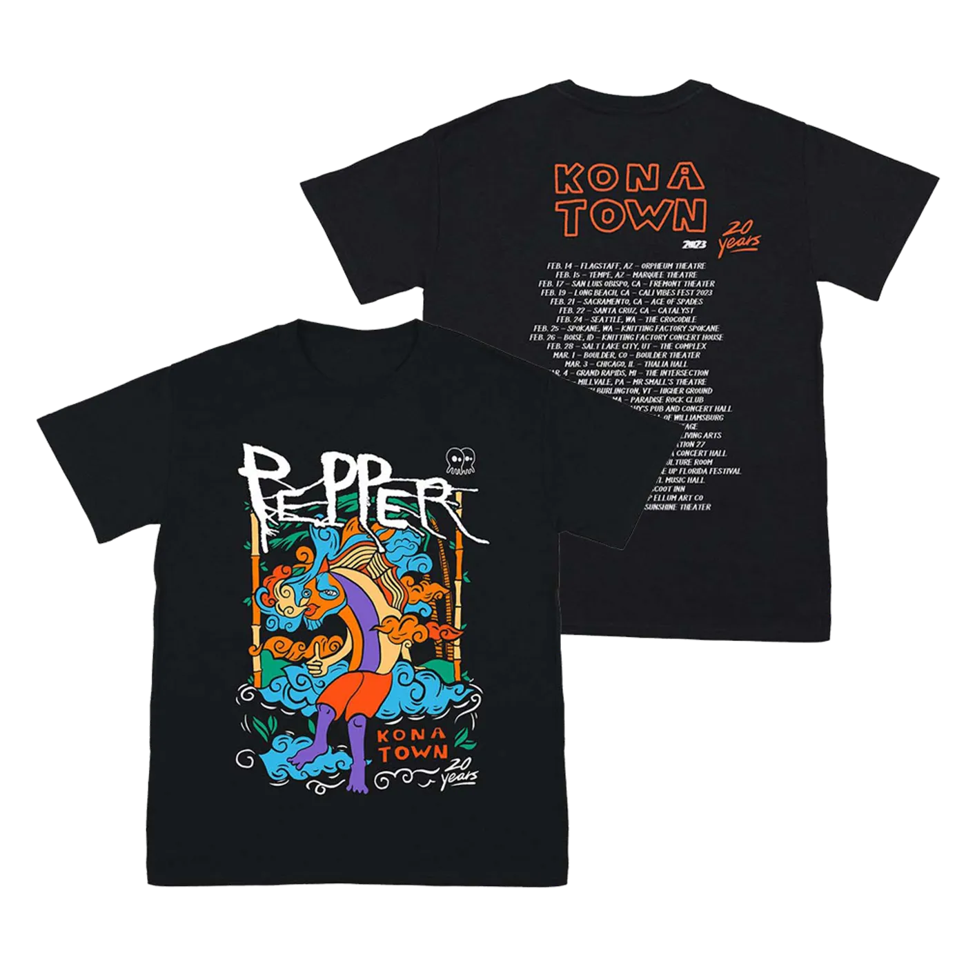Pepper Konatown 20 Year Anniversary Tour Tee