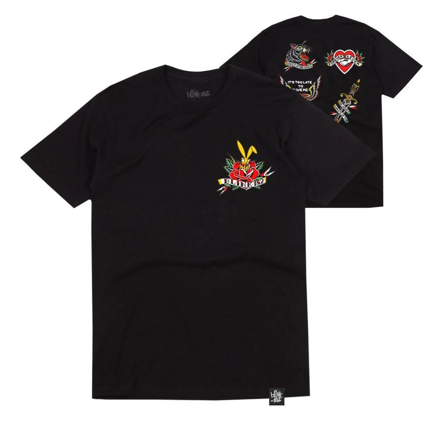 blink-182 Hiro Flash Black Tee