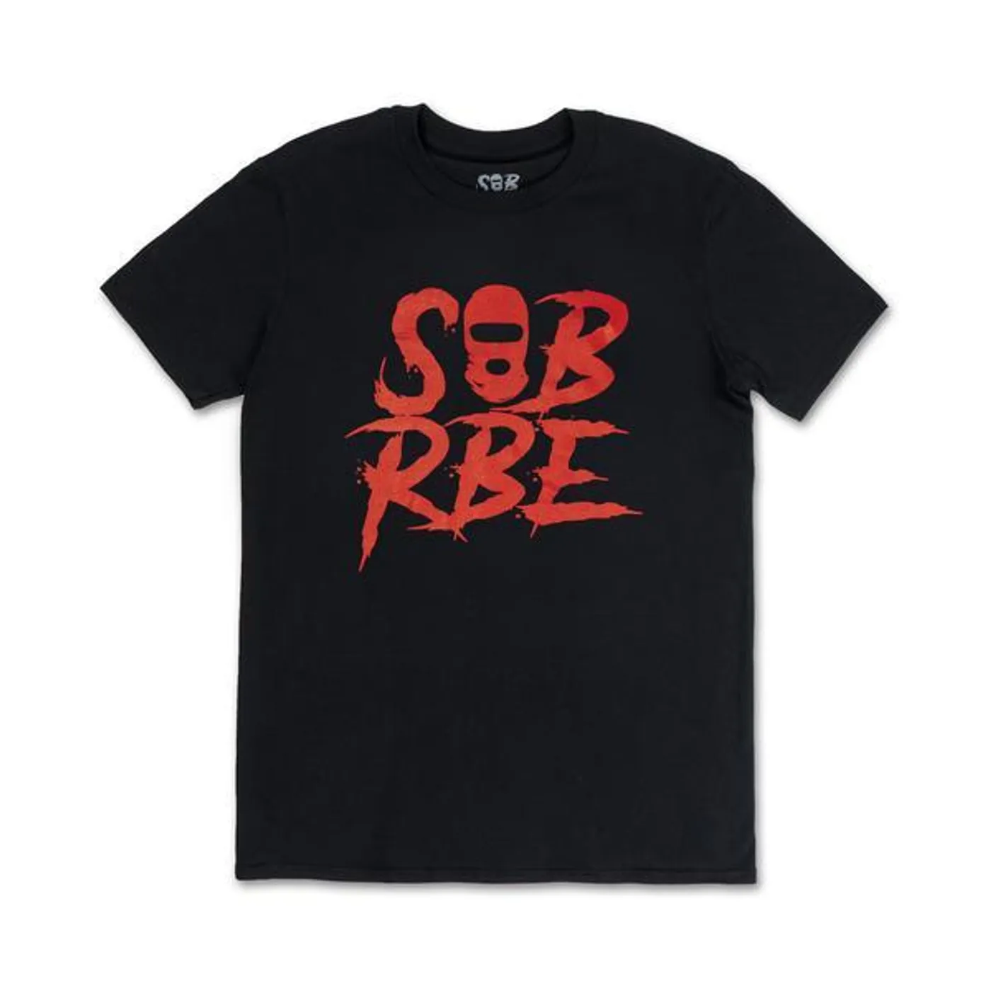 SOB X RBE TEE - BLACK/RED