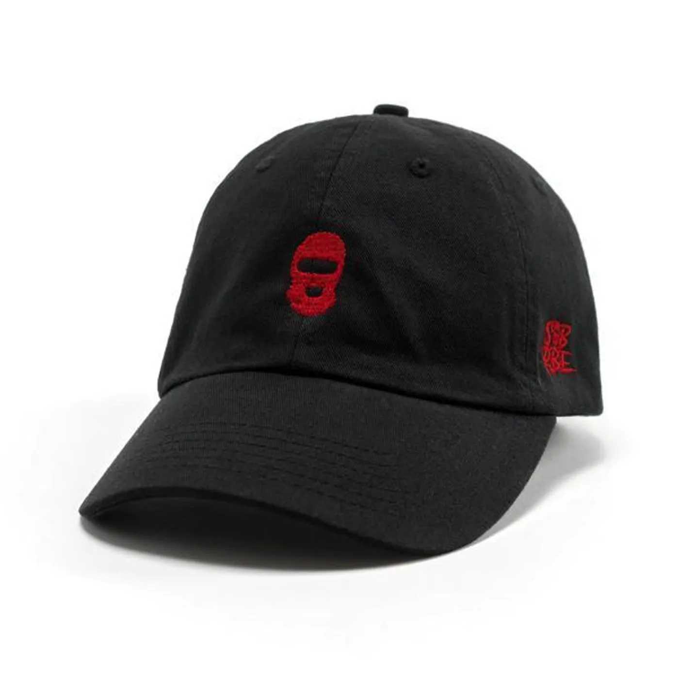 SOB X RBE SKI MASK DAD HAT - BLACK
