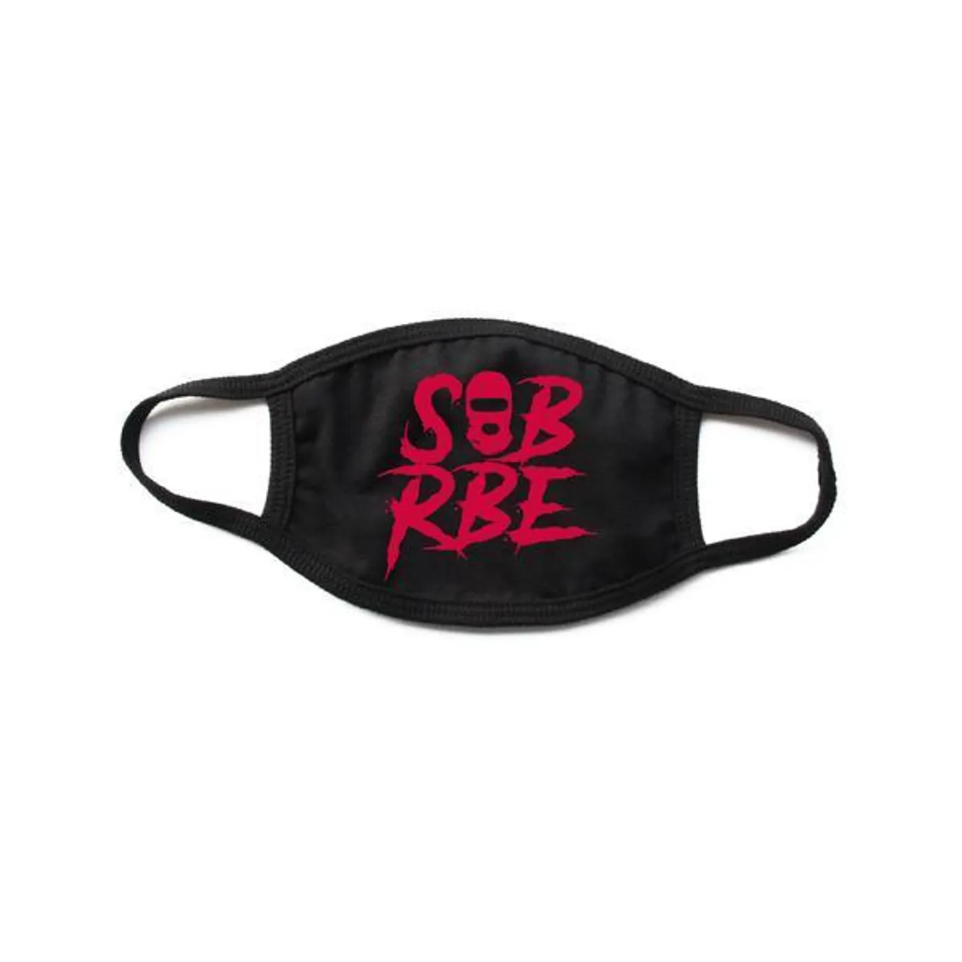 SOB X RBE LOGO FACE MASK - RED