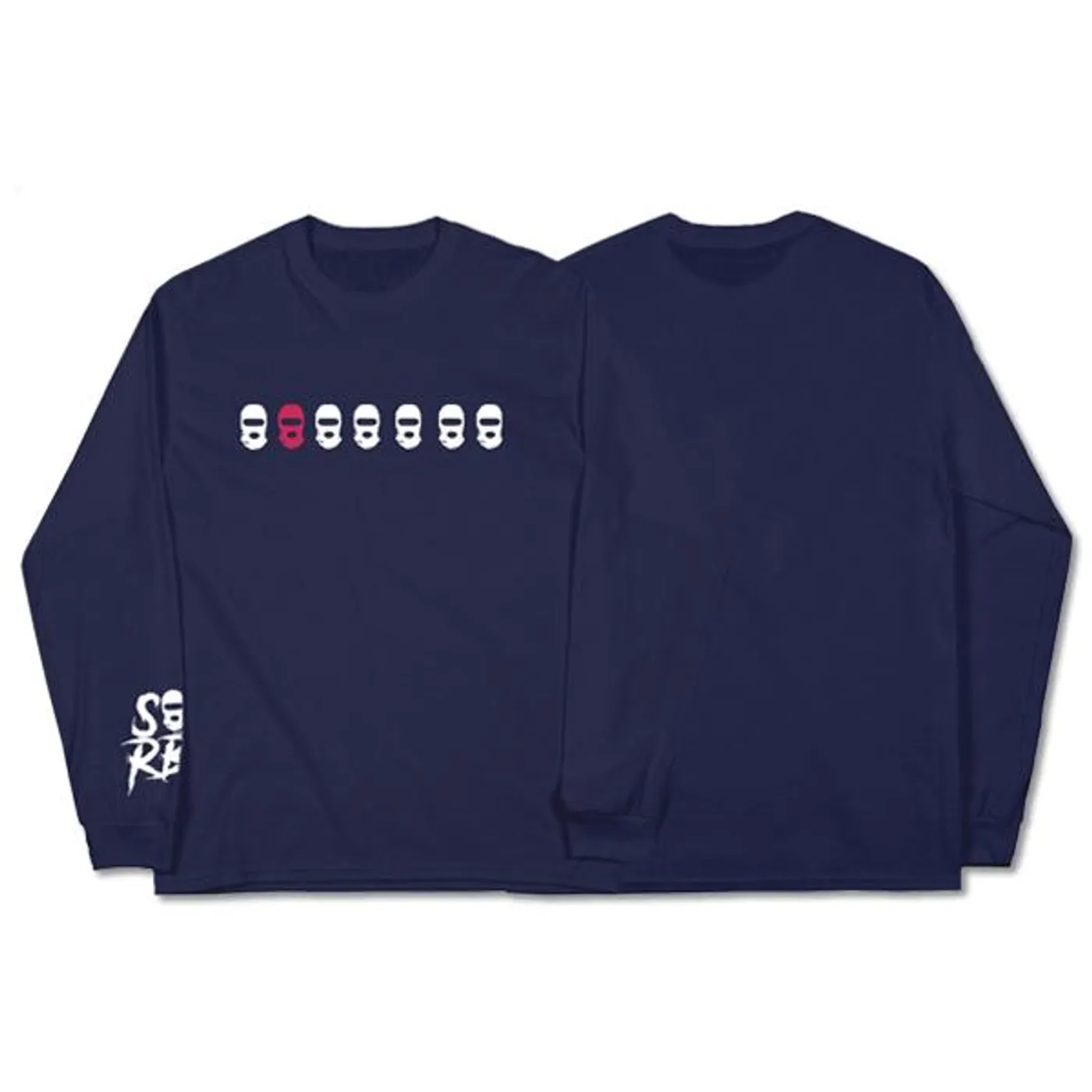 SOB X RBE STRICTLY ONLY BROTHERS LONGSLEEVE - NAVY