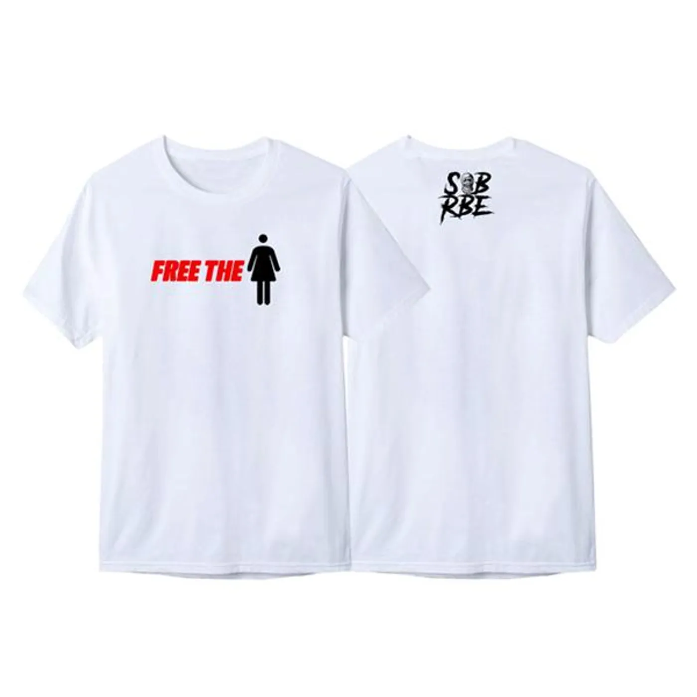 SOB X RBE FREE THE XXXXX TEE - WHITE