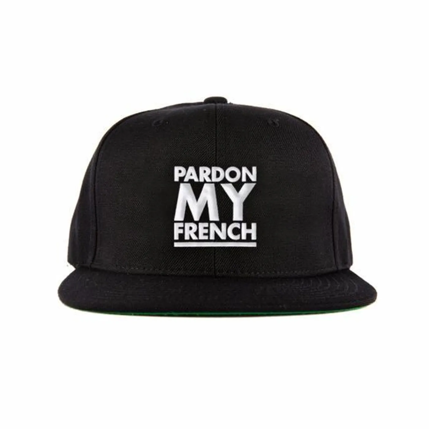 PARDON MY FRENCH SNAPBACK - BLACK