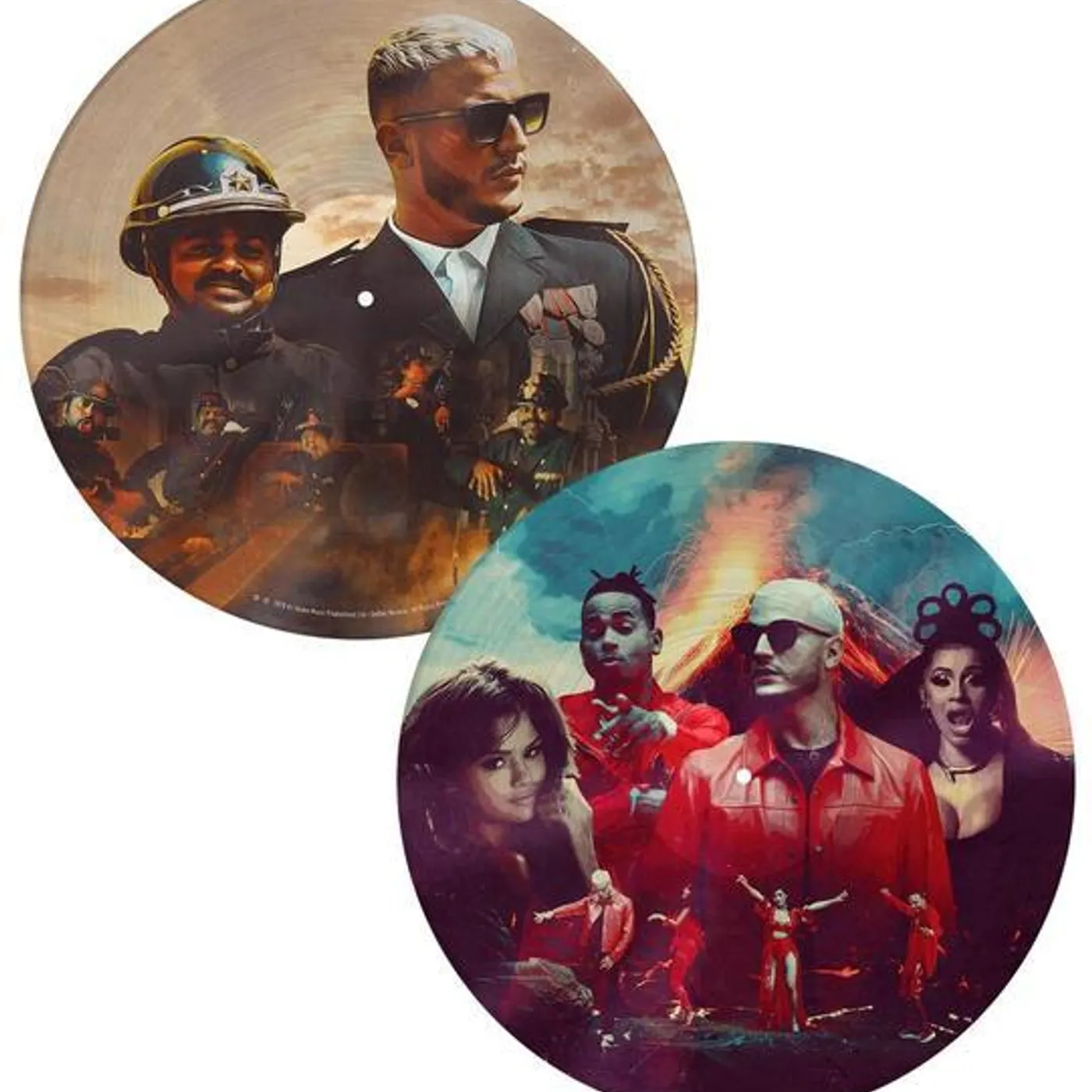 DJ Snake TAKI TAKI / MAGENTA RIDDIM PICTURE VINYL