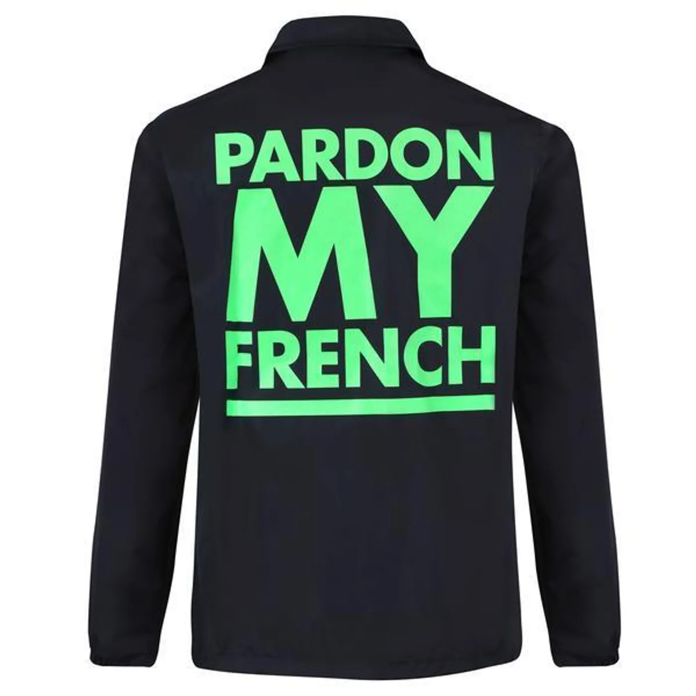 COACH JACKET PARDON MY FRENCH CLASSIC LOGO