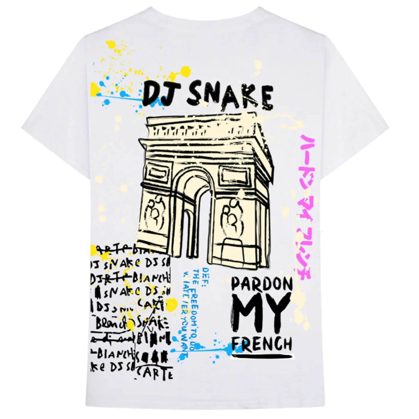 Pardon My French CARTE-BLANCHE SHORT SLEEVE T-SHIRT