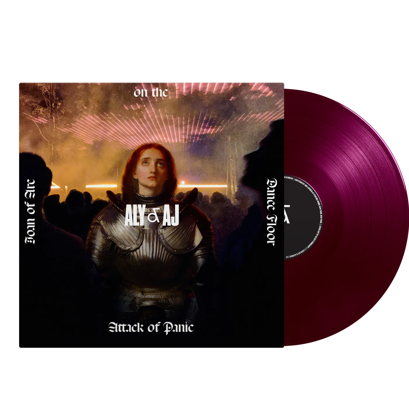 Aly & AJ Joan of Arc on the Dance Floor & Attack of Panic 7" Vinyl