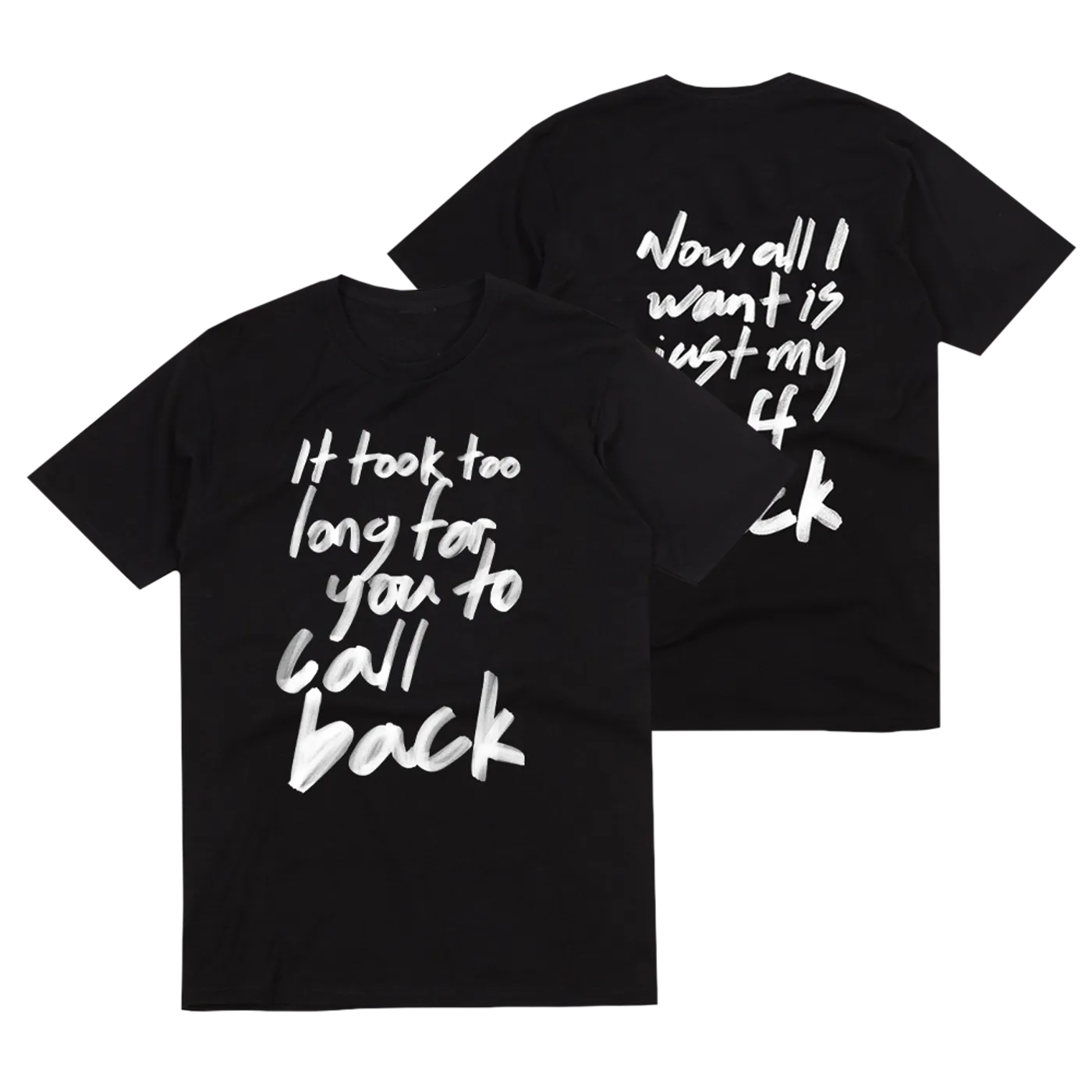 Aly & AJ WANT MY STUFF BACK BLACK T-SHIRT