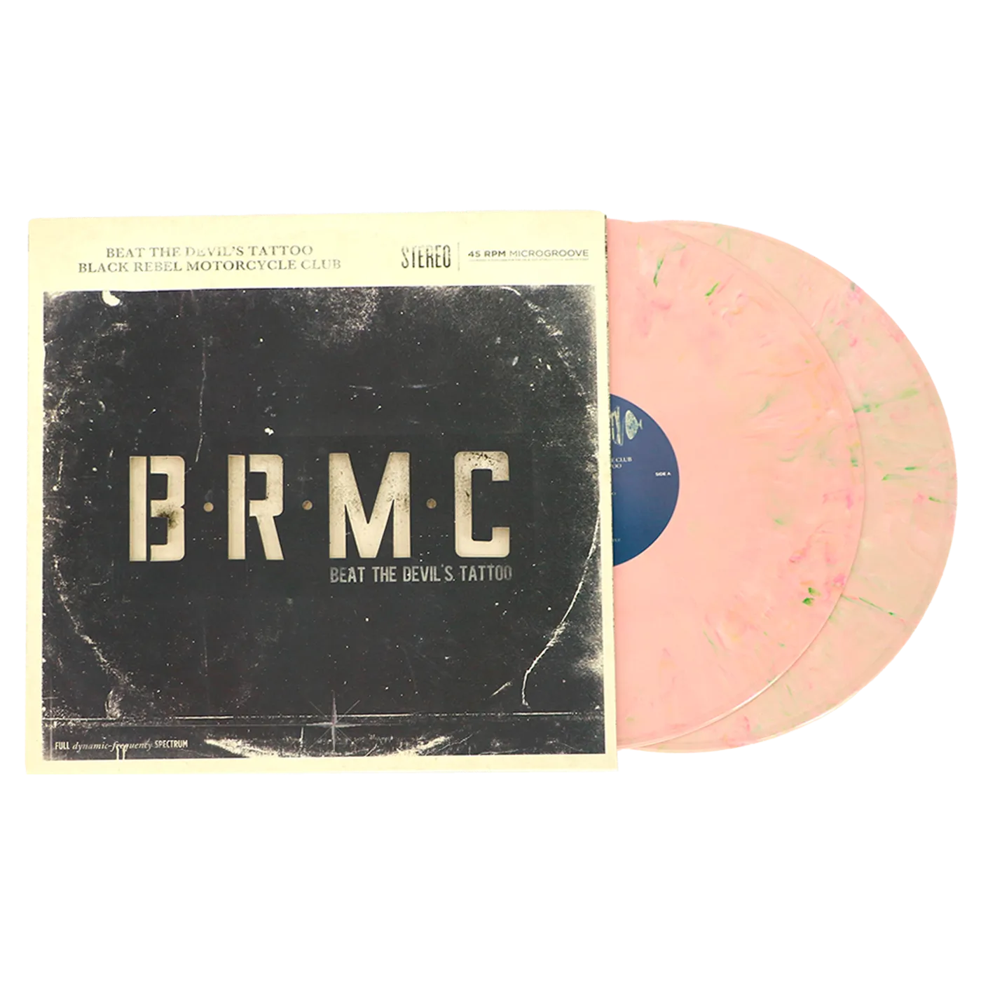 Black Rebel Motorcycle Club® Beat the Devil's Tattoo Pink/Green Vinyl