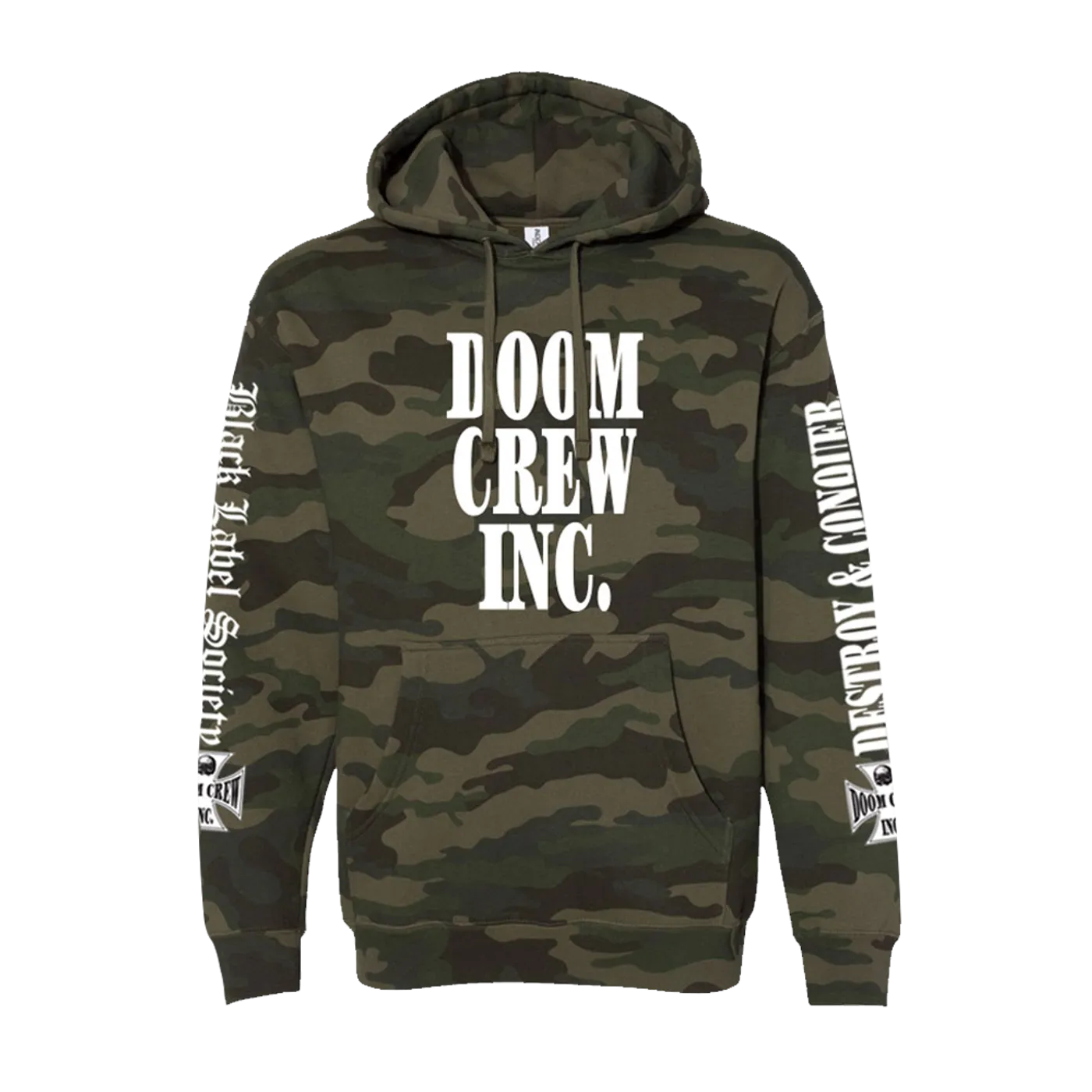 Black Label Society DOOM CREW FOREST PULLOVER HOODIE