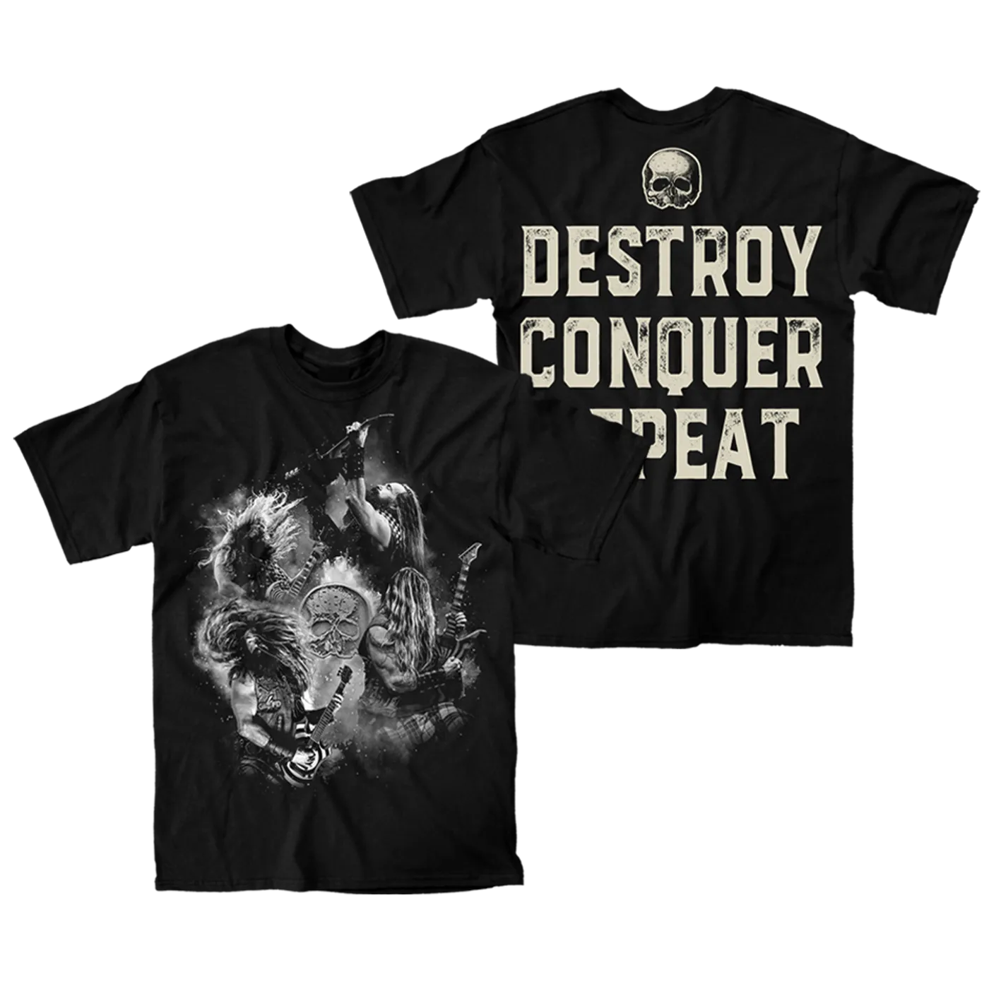 Black Label Society Zakk Wylde Icon Collage Tee