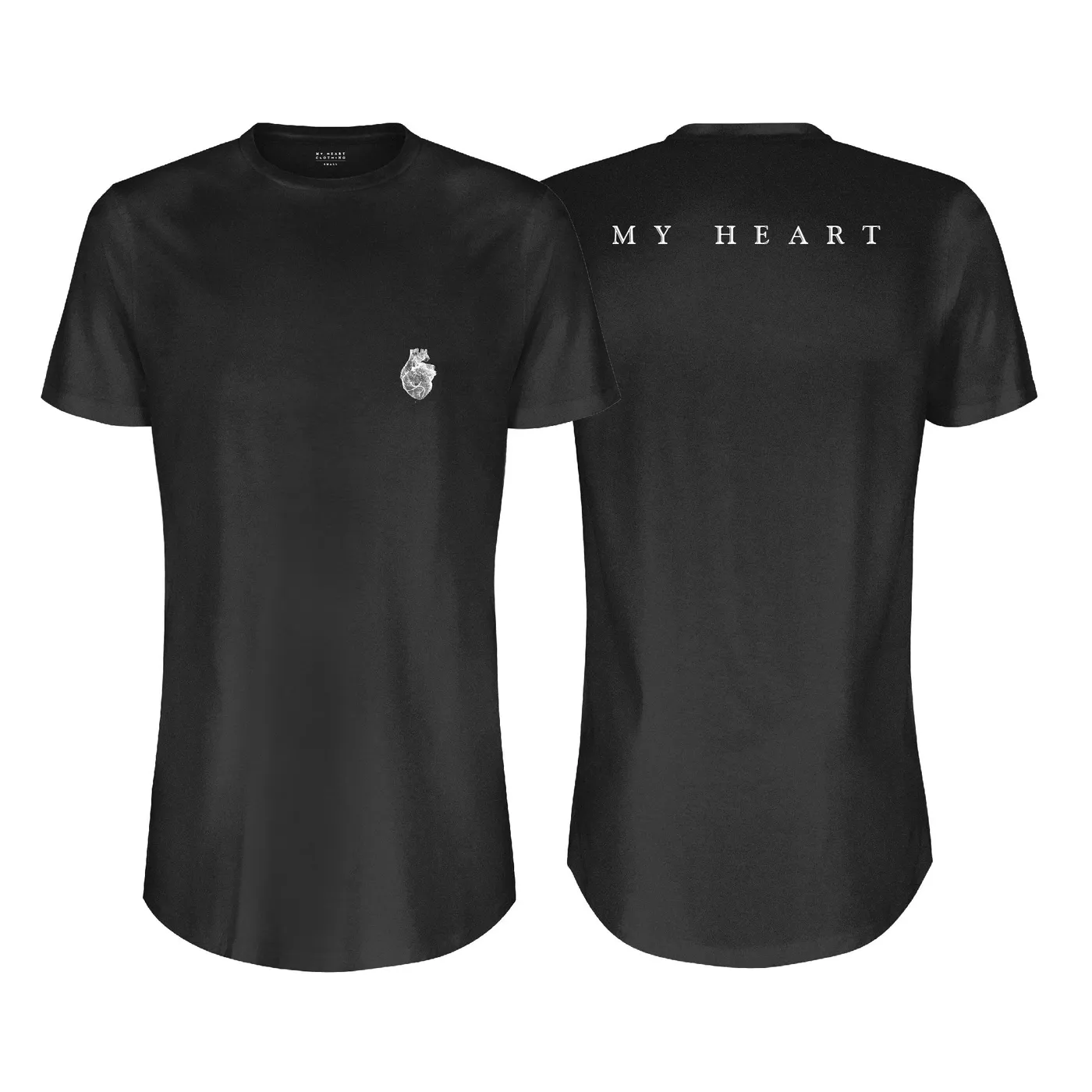 Nic Fanciulli Black Longline w/ My Heart crest