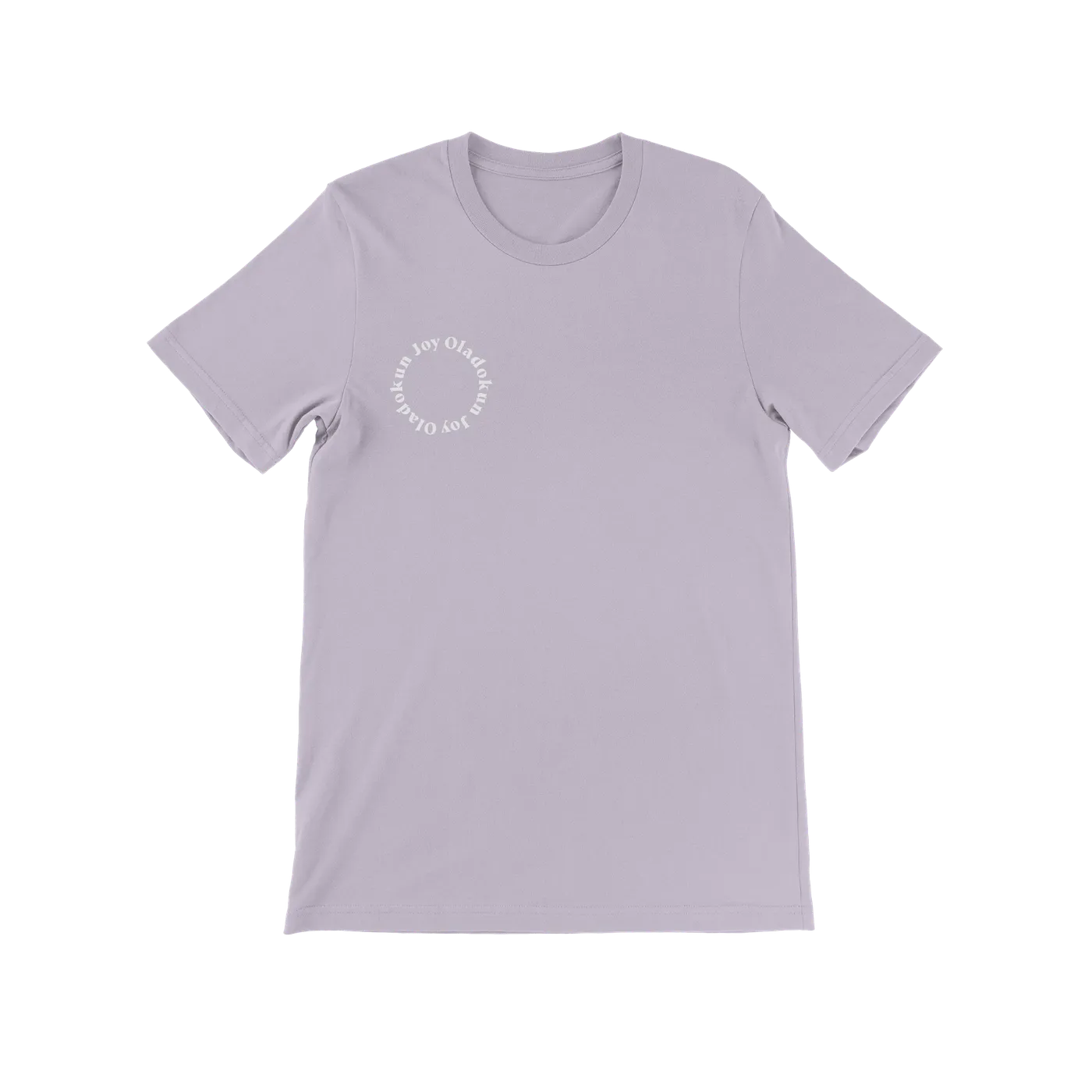 Joy Oladokun Purple Circle Logo Tee