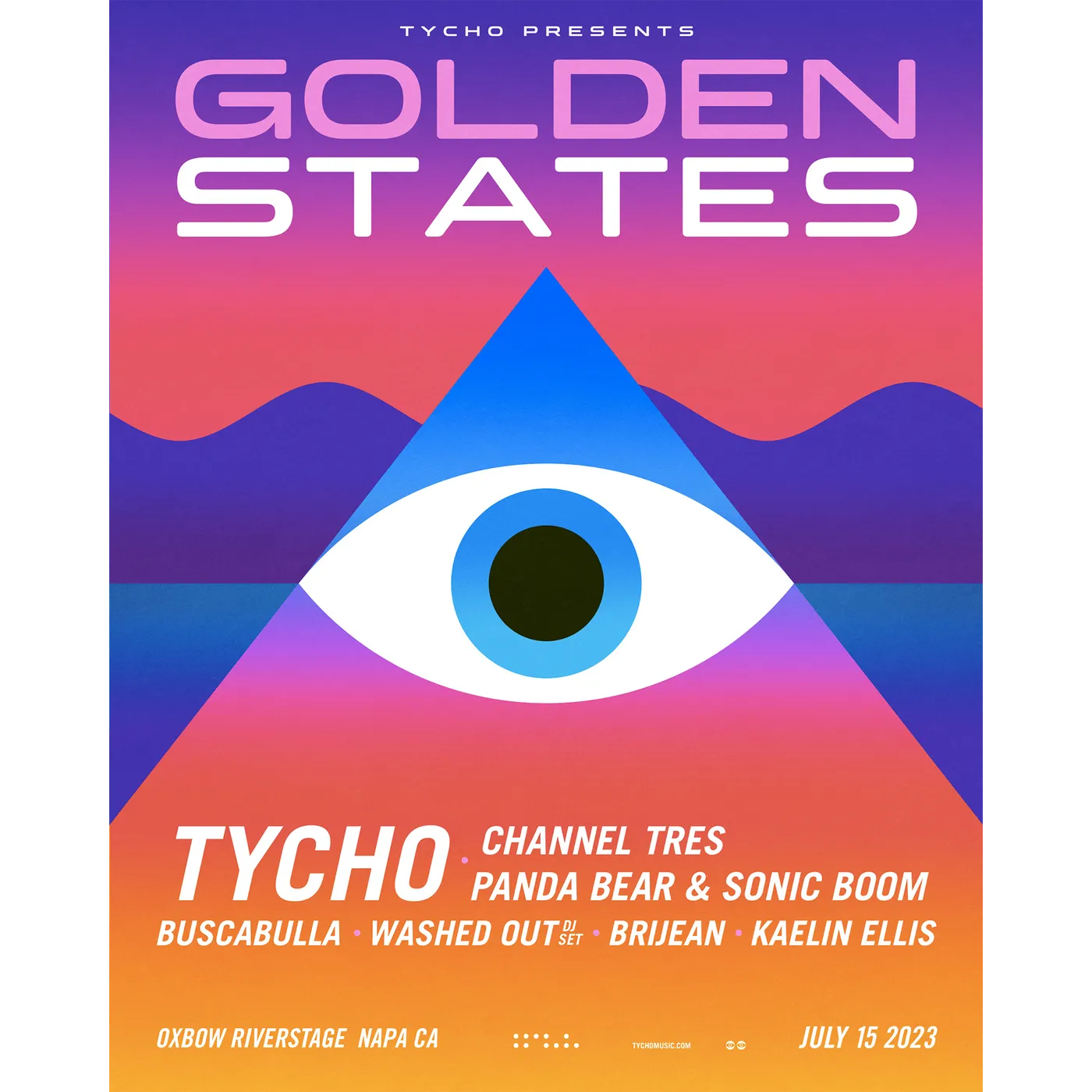 Tycho Golden States Signed Poster