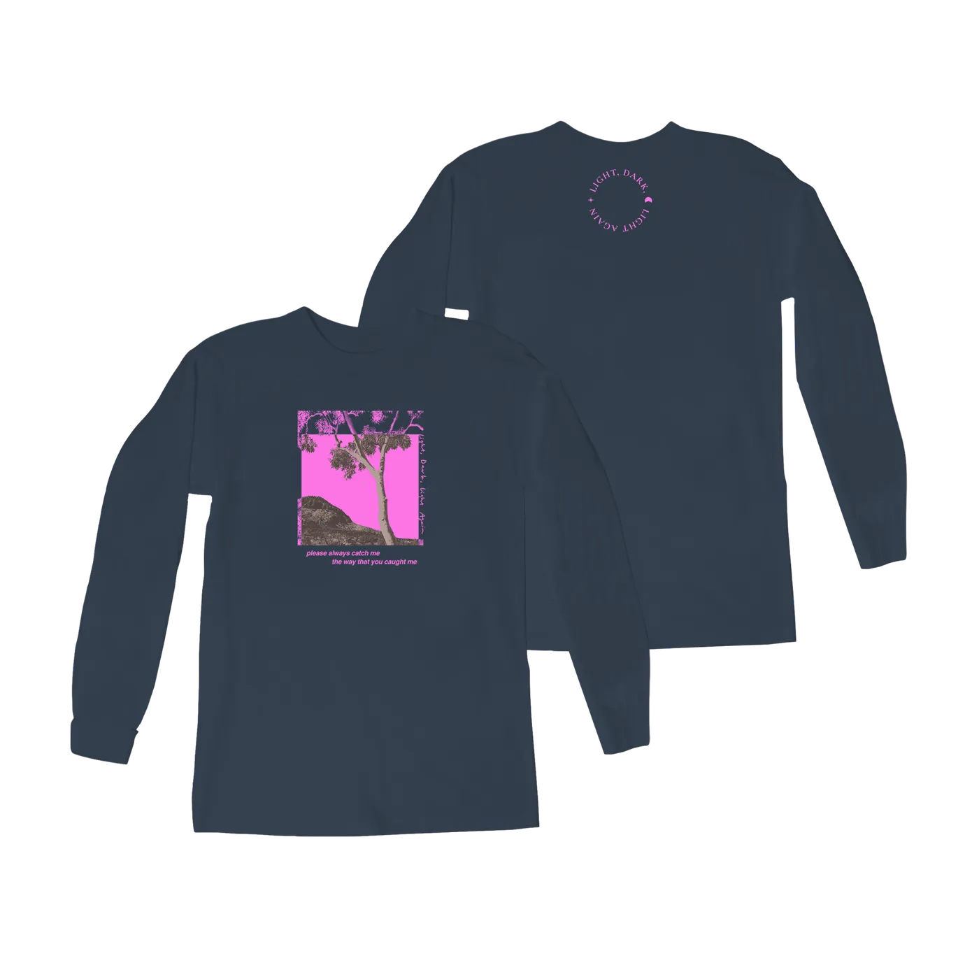 Angie McMahon PREORDER: Dark Again Navy Long Sleeve