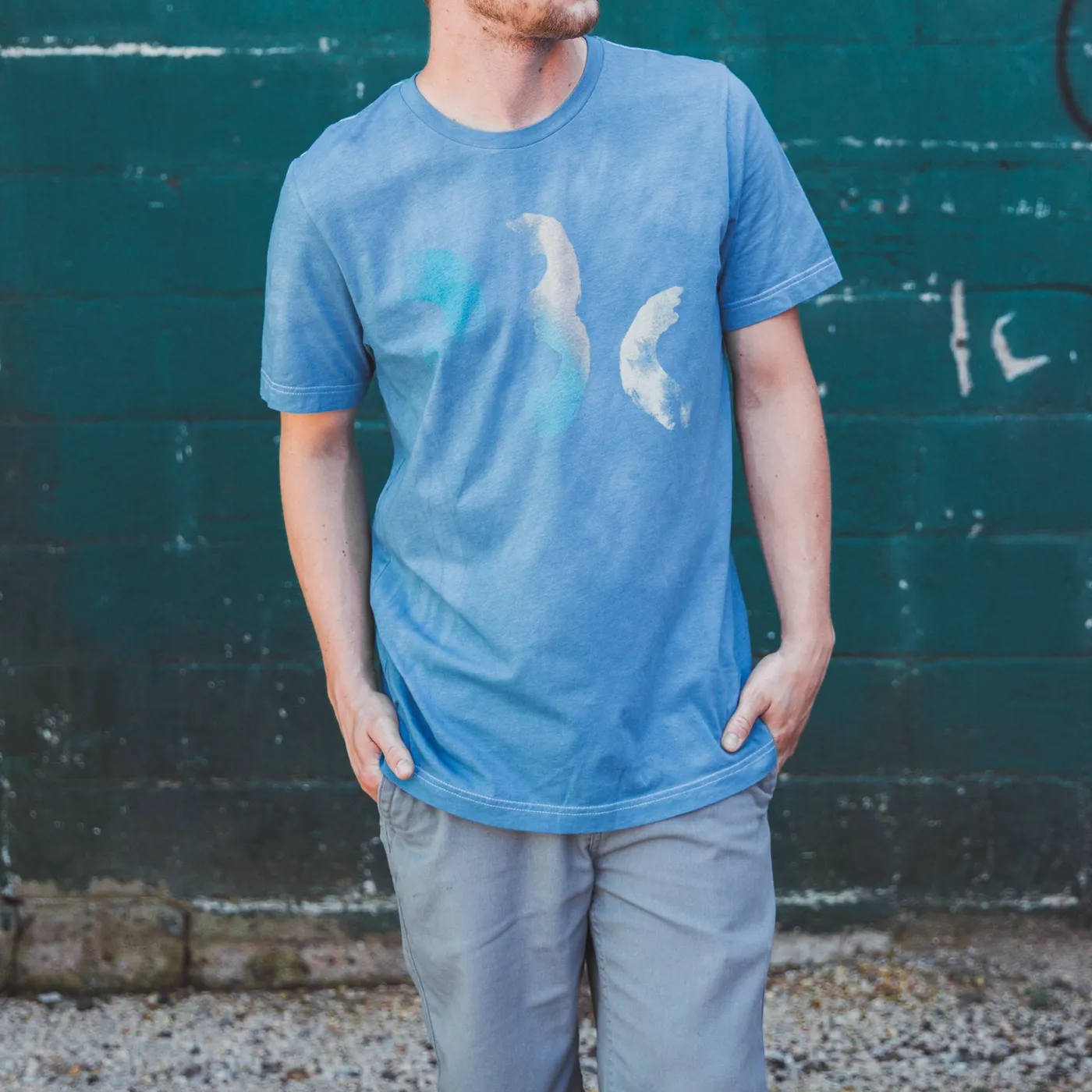 Pure Bathing Culture Nile Blue Wash Tee