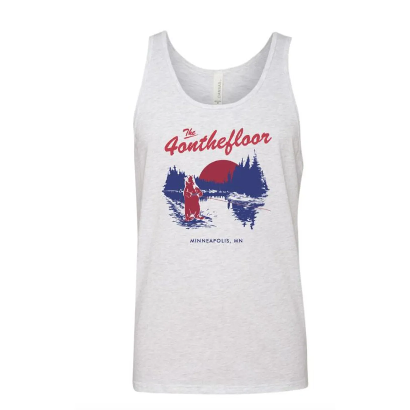 the 4onthefloor MN Vacation men's tank