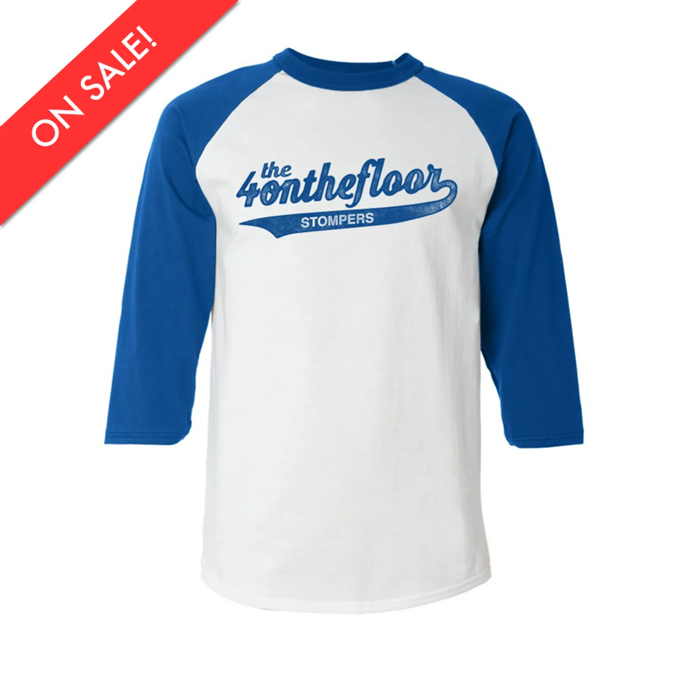 the 4onthefloor Stompers Baseball Tee