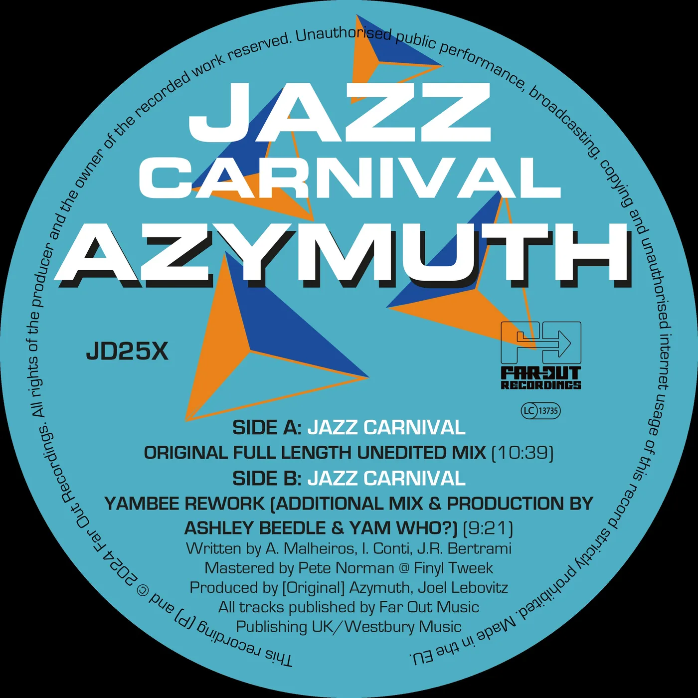 Azymuth - Jazz Carnival (Original Full Length Unedited Mix) [2012]