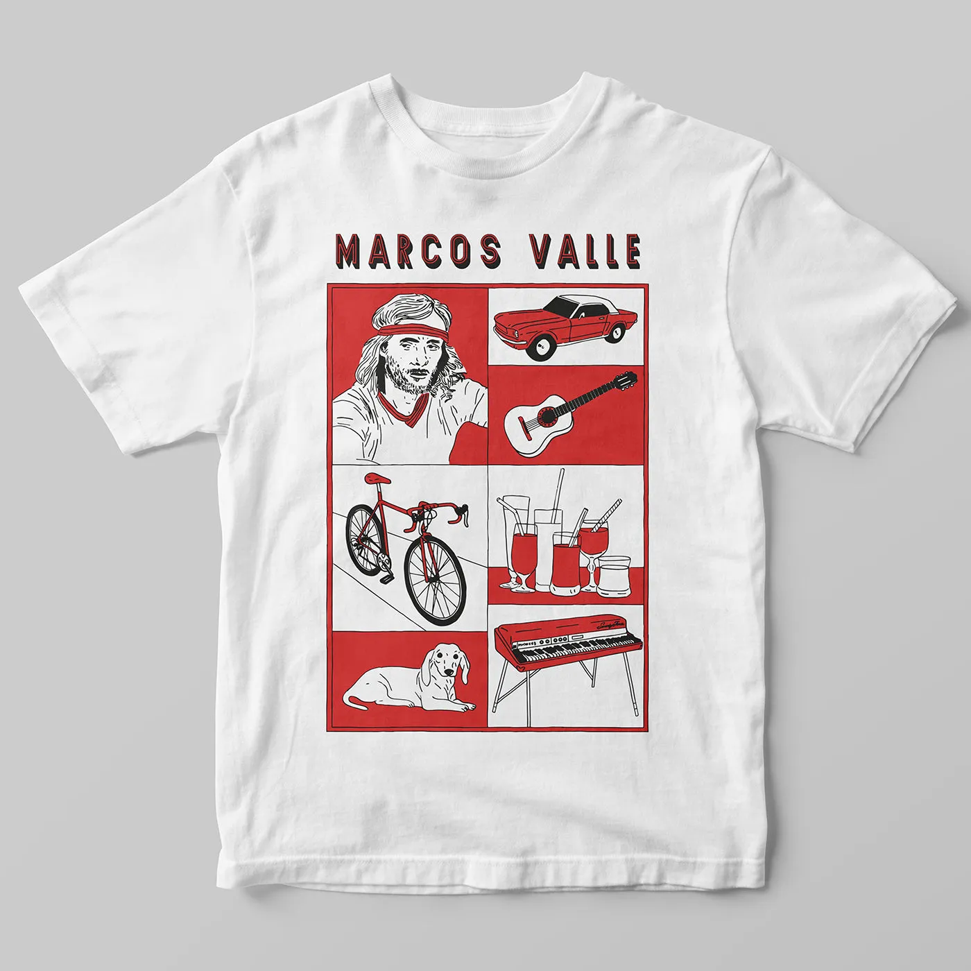 Marcos Valle Illustration T-shirt (SOLD OUT)