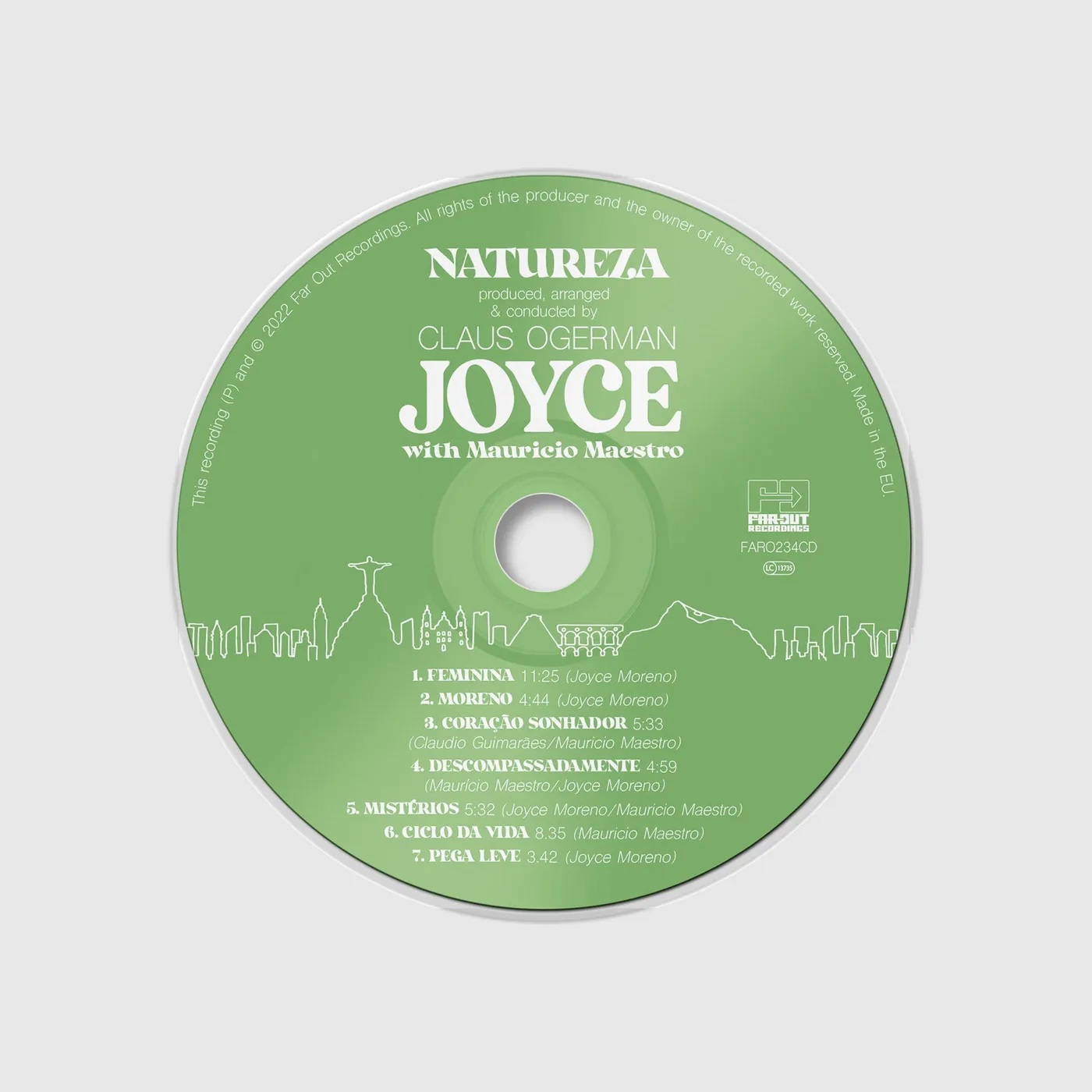 Joyce with Mauricio Maestro  - Natureza (produced, arranged & conducted by Claus Ogerman) [2022]