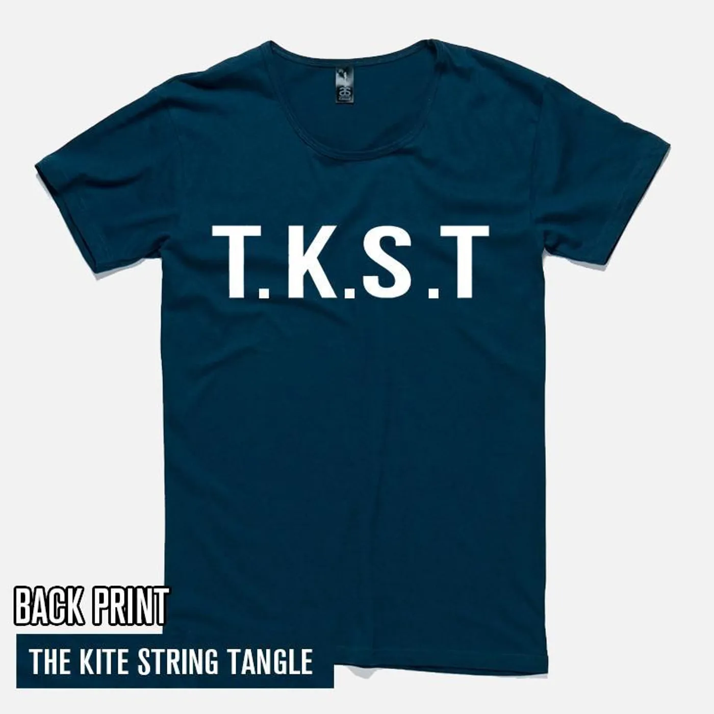 The Kite String Tangle TKST (Mens Navy Tee)