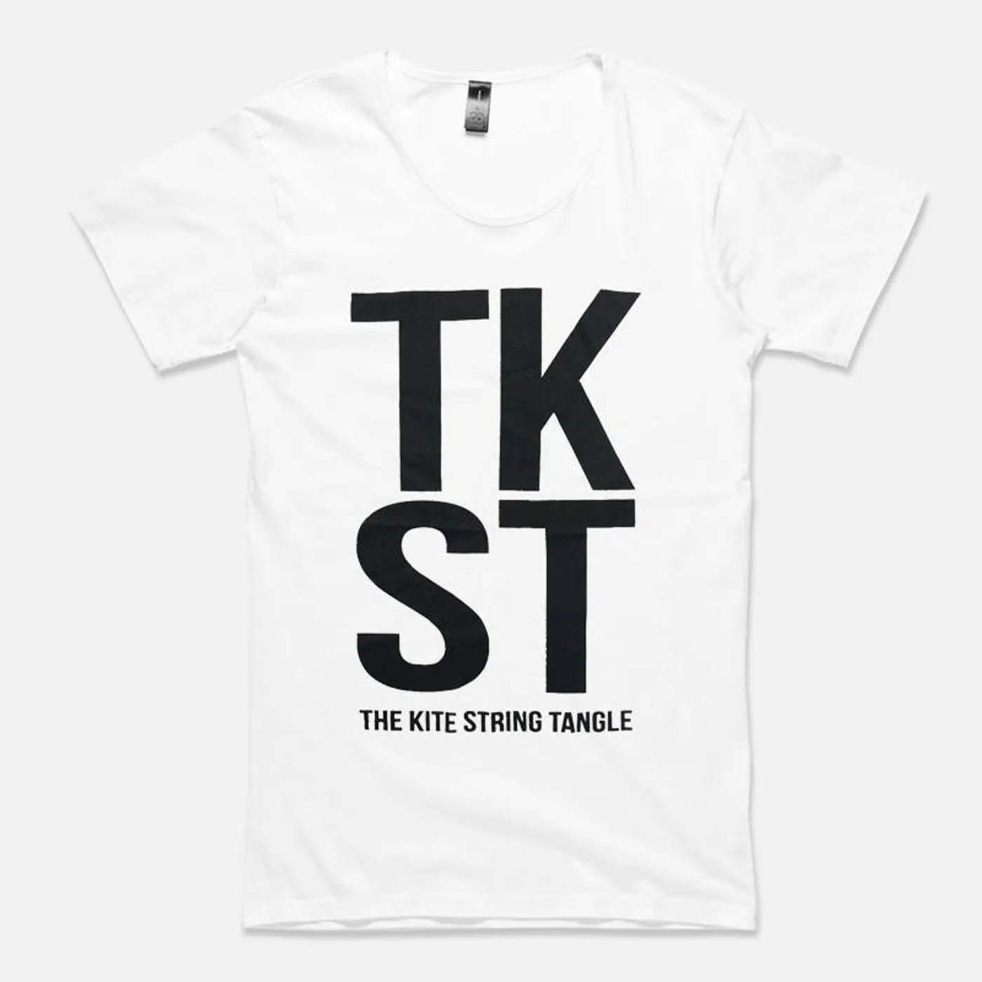 The Kite String Tangle TKST (Mens White Tee)