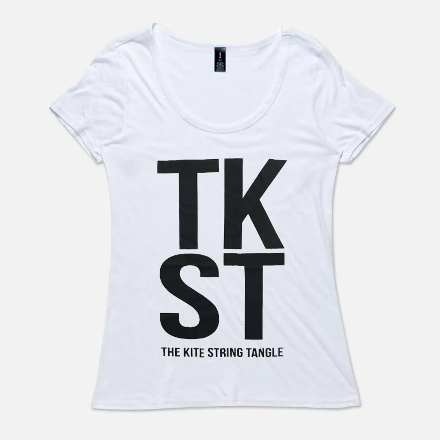 The Kite String Tangle TKST (Womens White Tee)
