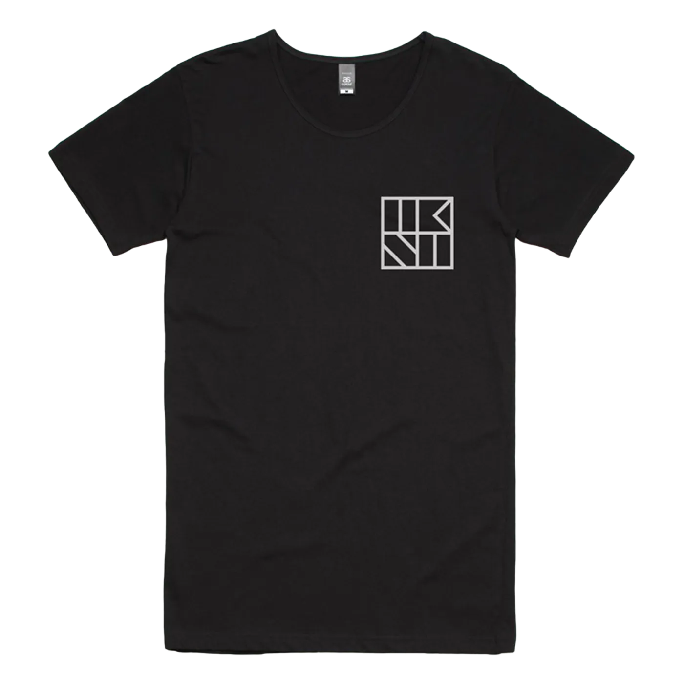 The Kite String Tangle TKST Pocket Logo Scoop Neck Tee (Black)