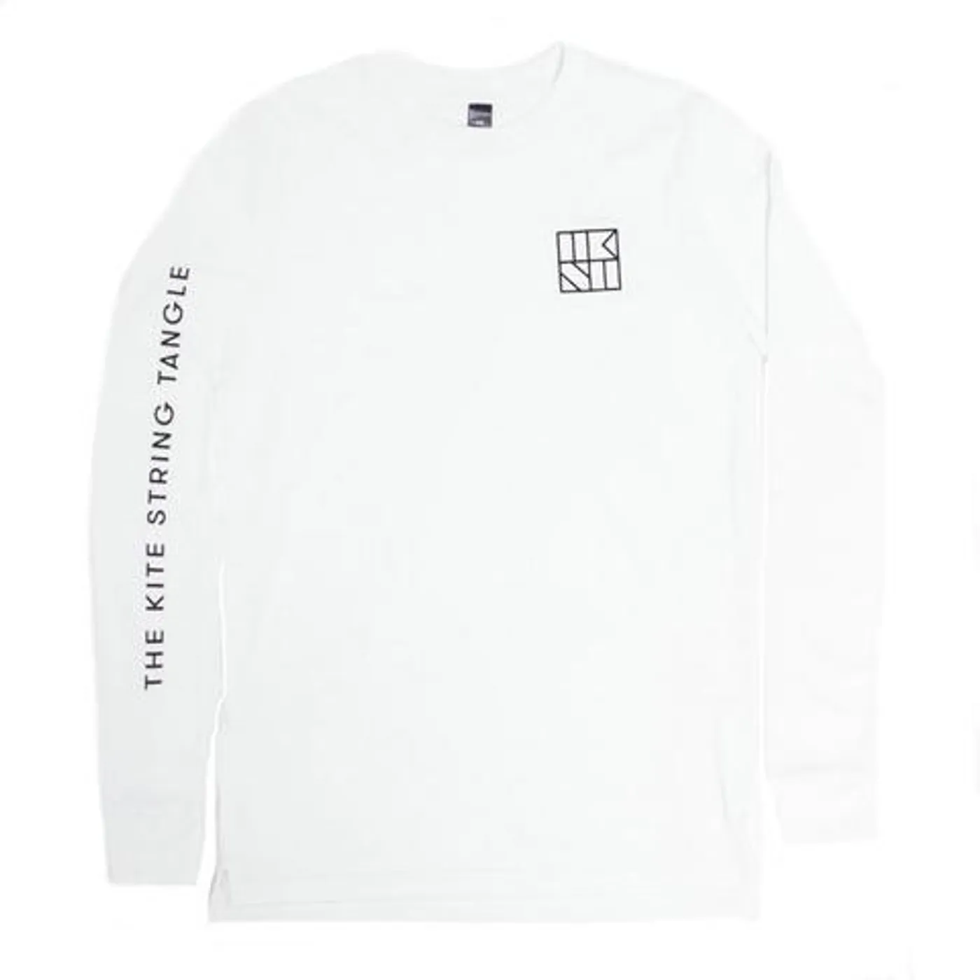 The Kite String Tangle TKST Embroidered Longsleeve (White)