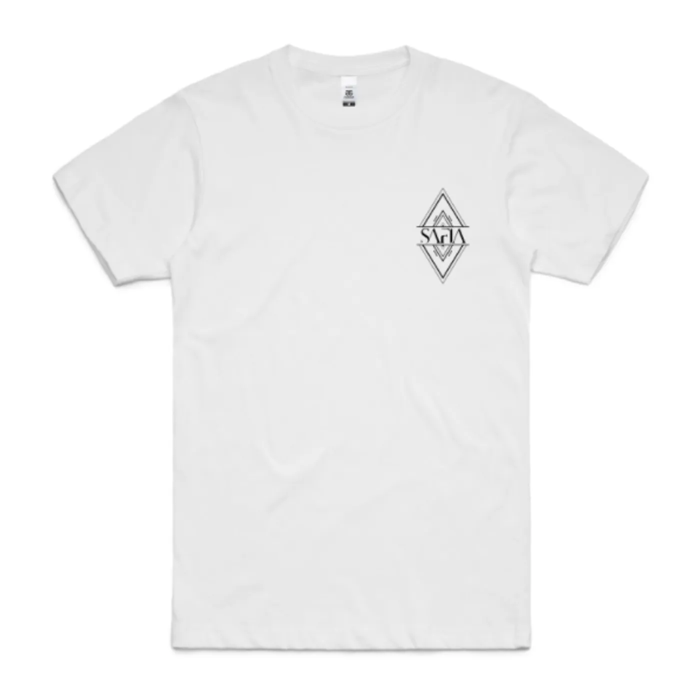 SAFIA Diamond Pocket Tee (White)