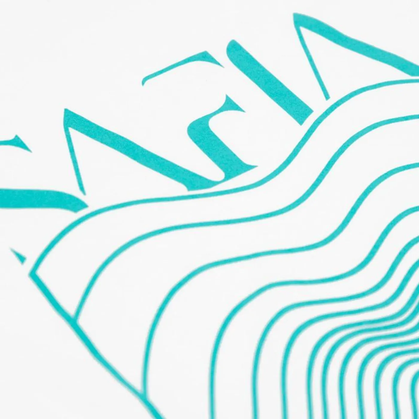 SAFIA Freakin Out Longsleeve (Green on White)